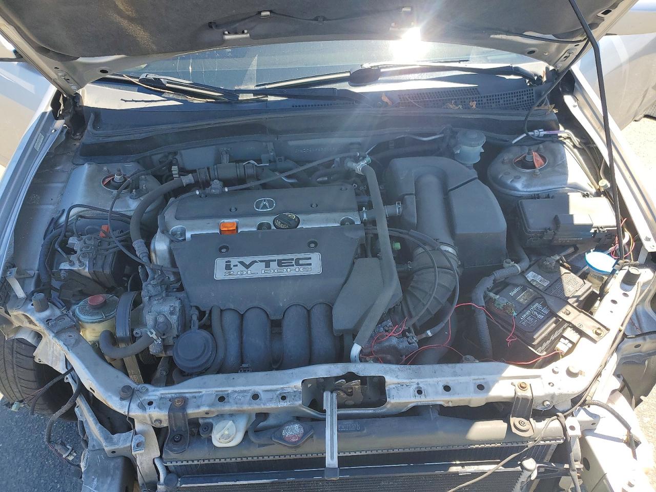 2002 Acura Rsx Silver vin: JH4DC54882C029400