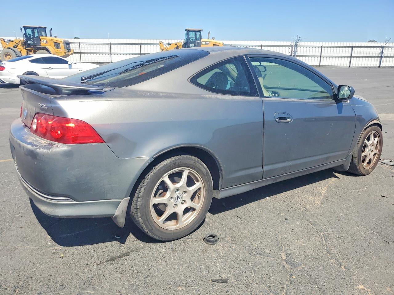 2005 Acura Rsx Gray vin: JH4DC54885S001395