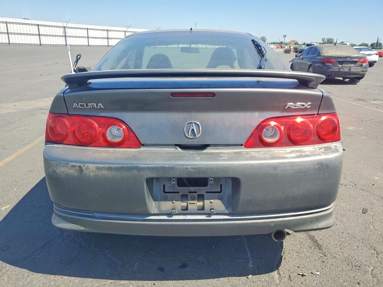 2005 Acura Rsx Gray vin: JH4DC54885S001395