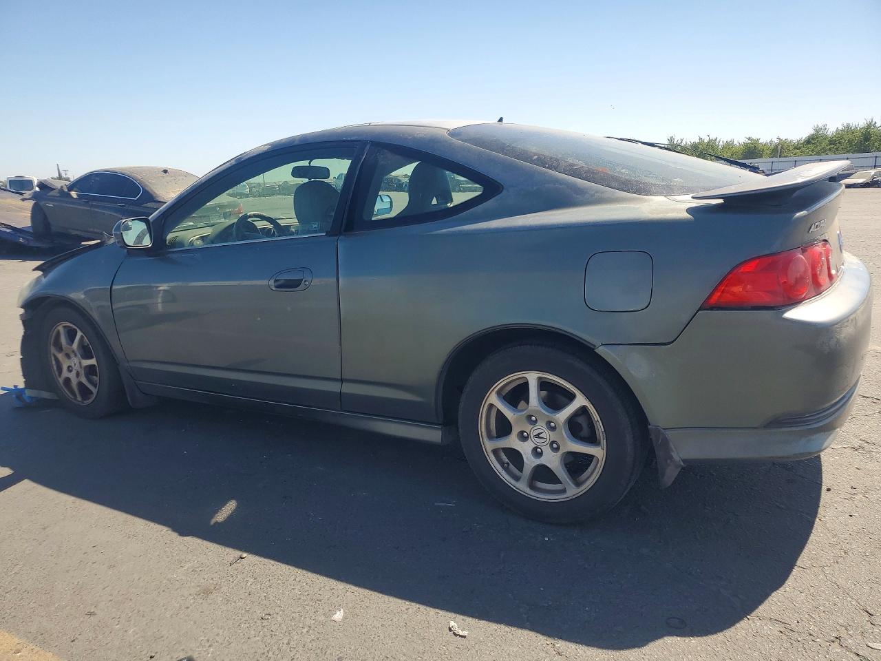 2005 Acura Rsx Gray vin: JH4DC54885S001395