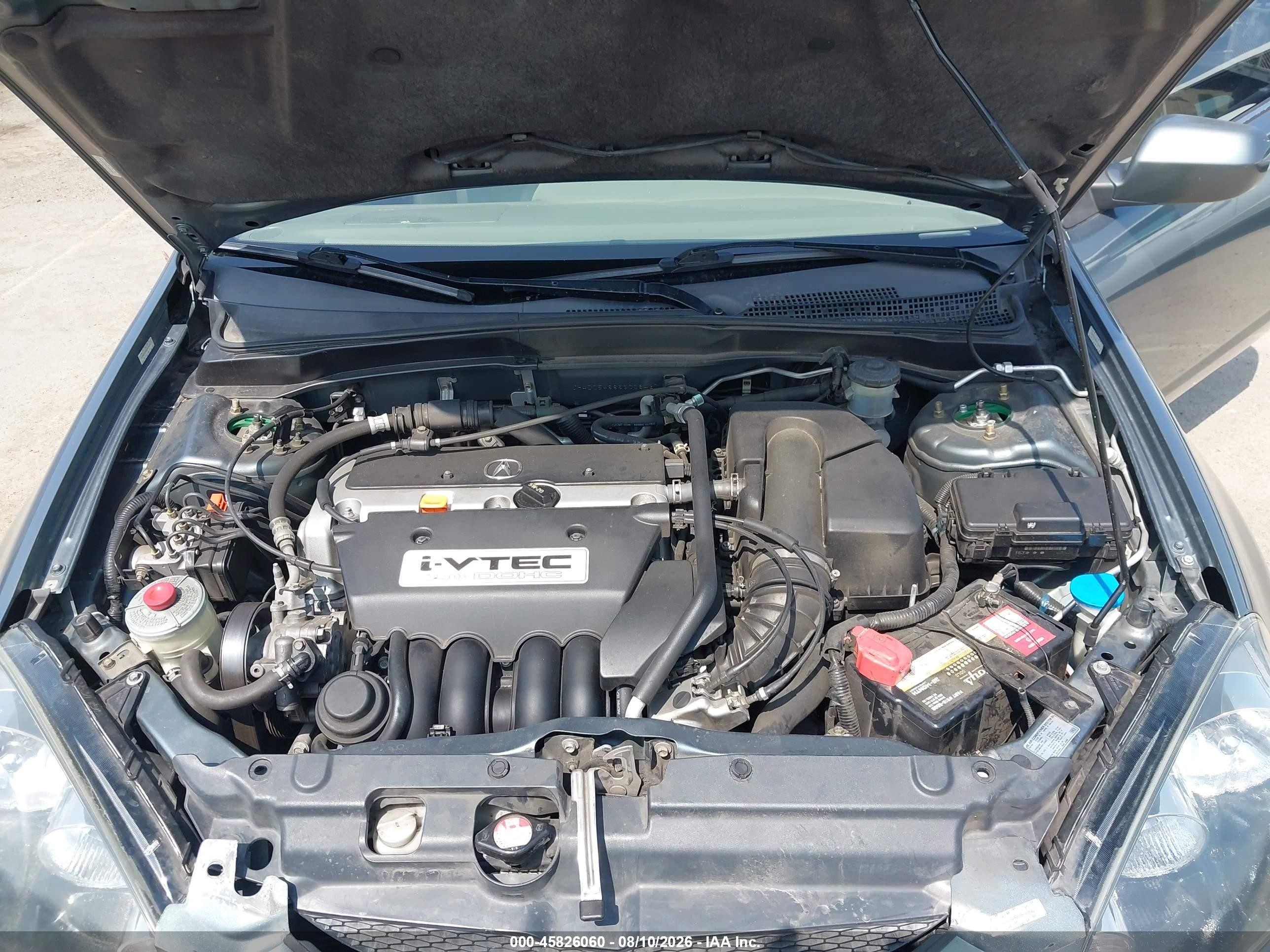 2005 Acura Rsx   Gray vin: JH4DC54885S008427