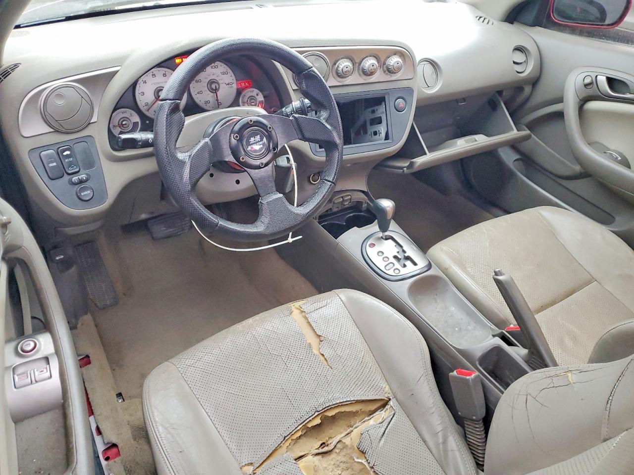 2002 Acura Rsx Red vin: JH4DC54892C038140
