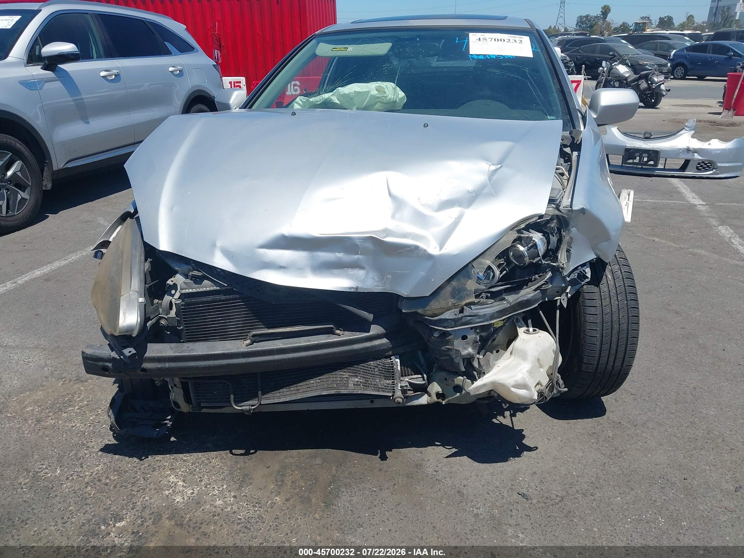 2003 Acura Rsx   Silver vin: JH4DC54893S002486