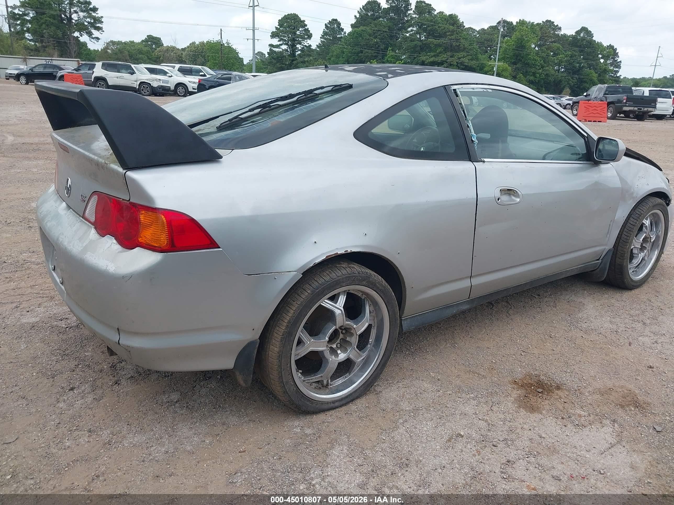 2004 Acura Rsx   Silver vin: JH4DC54894S003834