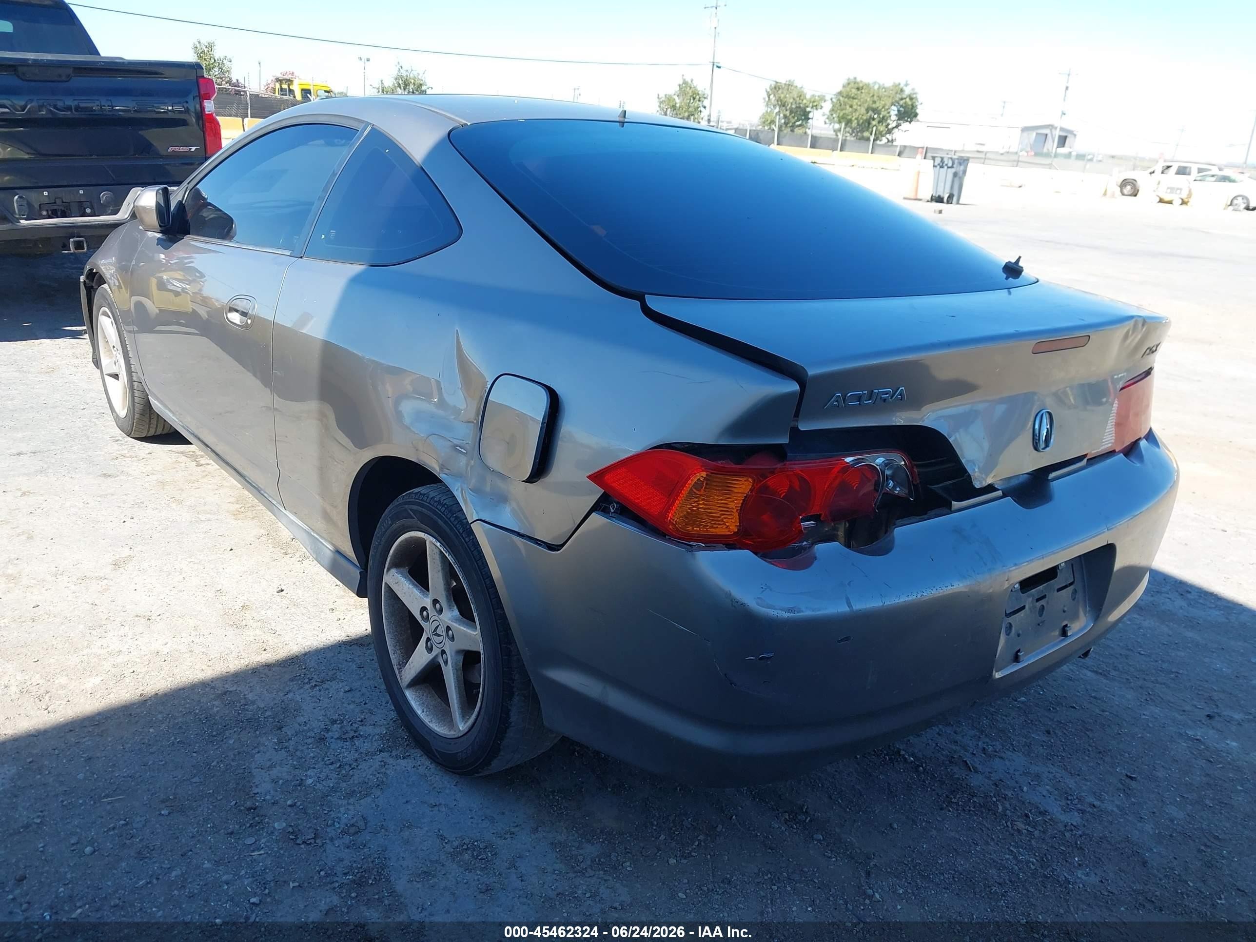 2004 Acura Rsx   Gray vin: JH4DC54894S009763