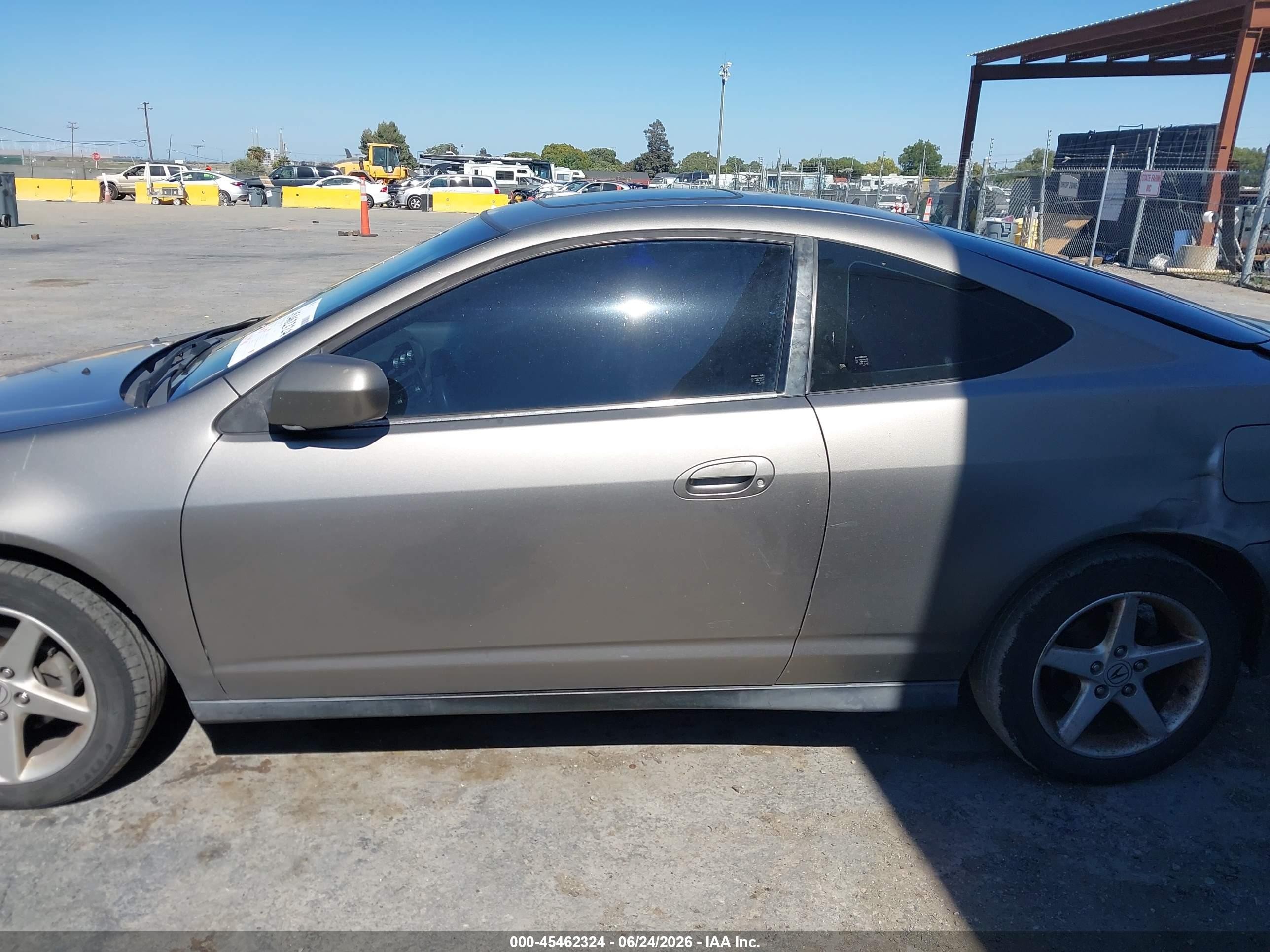 2004 Acura Rsx   Gray vin: JH4DC54894S009763