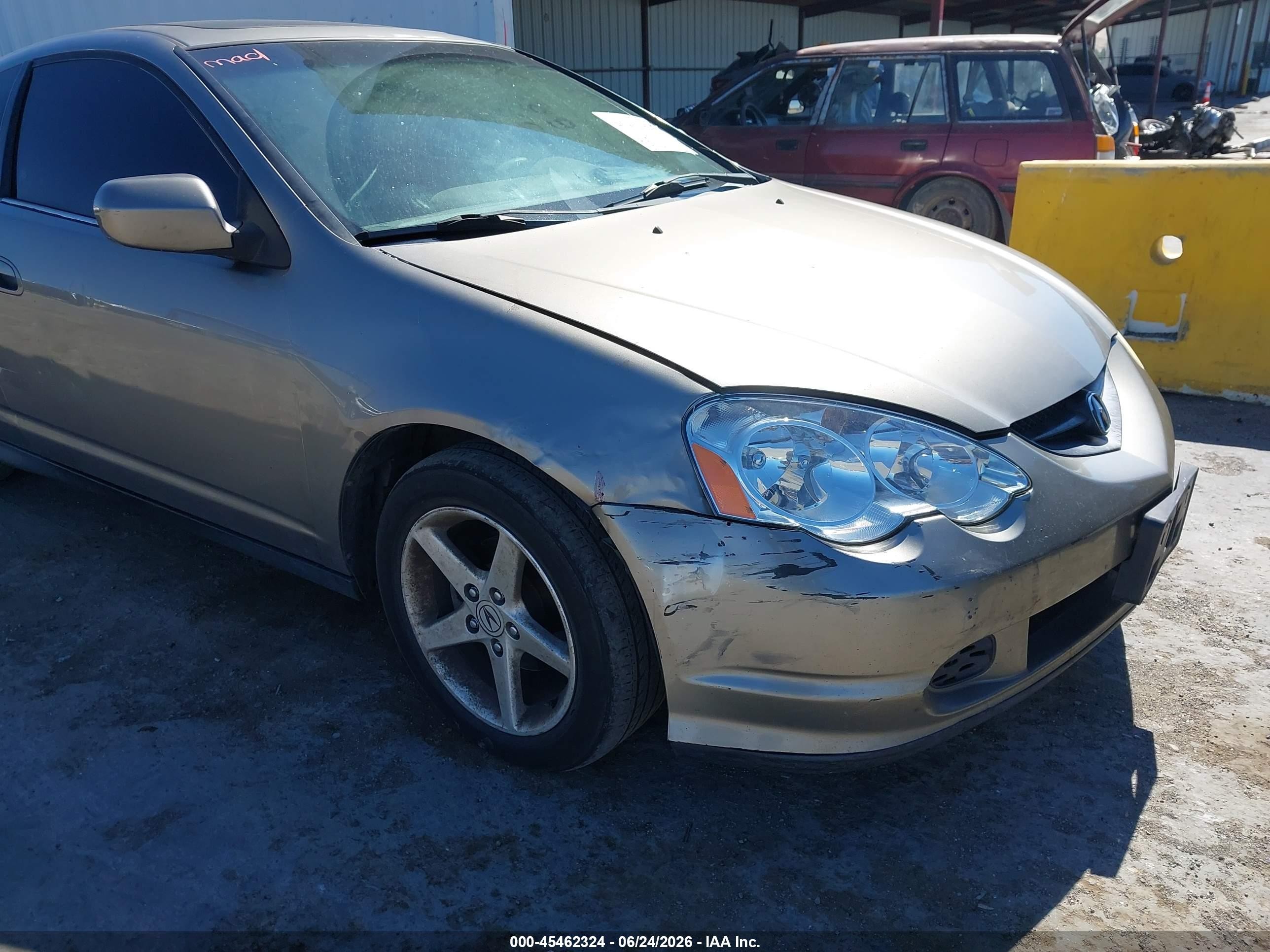 2004 Acura Rsx   Gray vin: JH4DC54894S009763