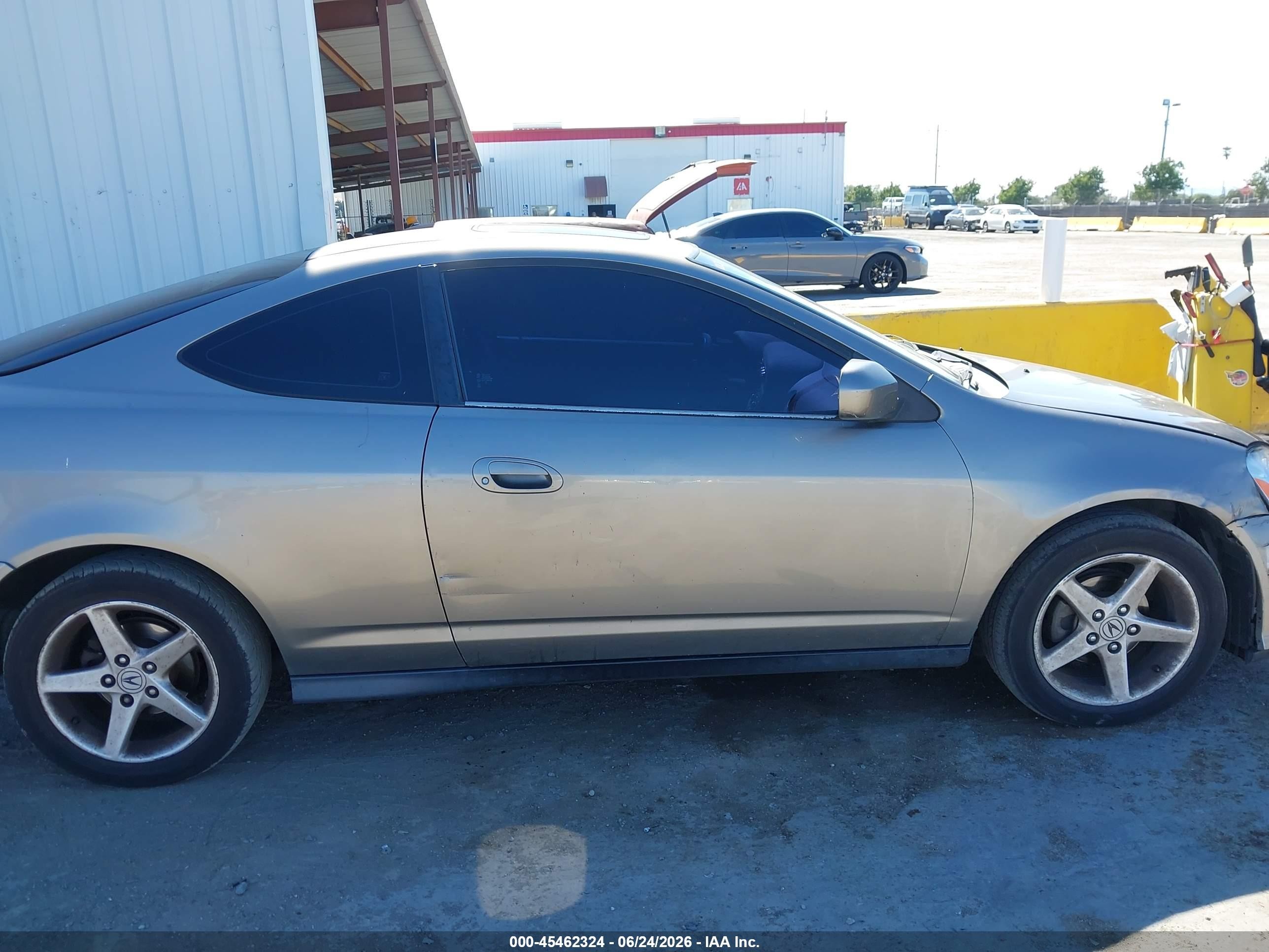2004 Acura Rsx   Gray vin: JH4DC54894S009763