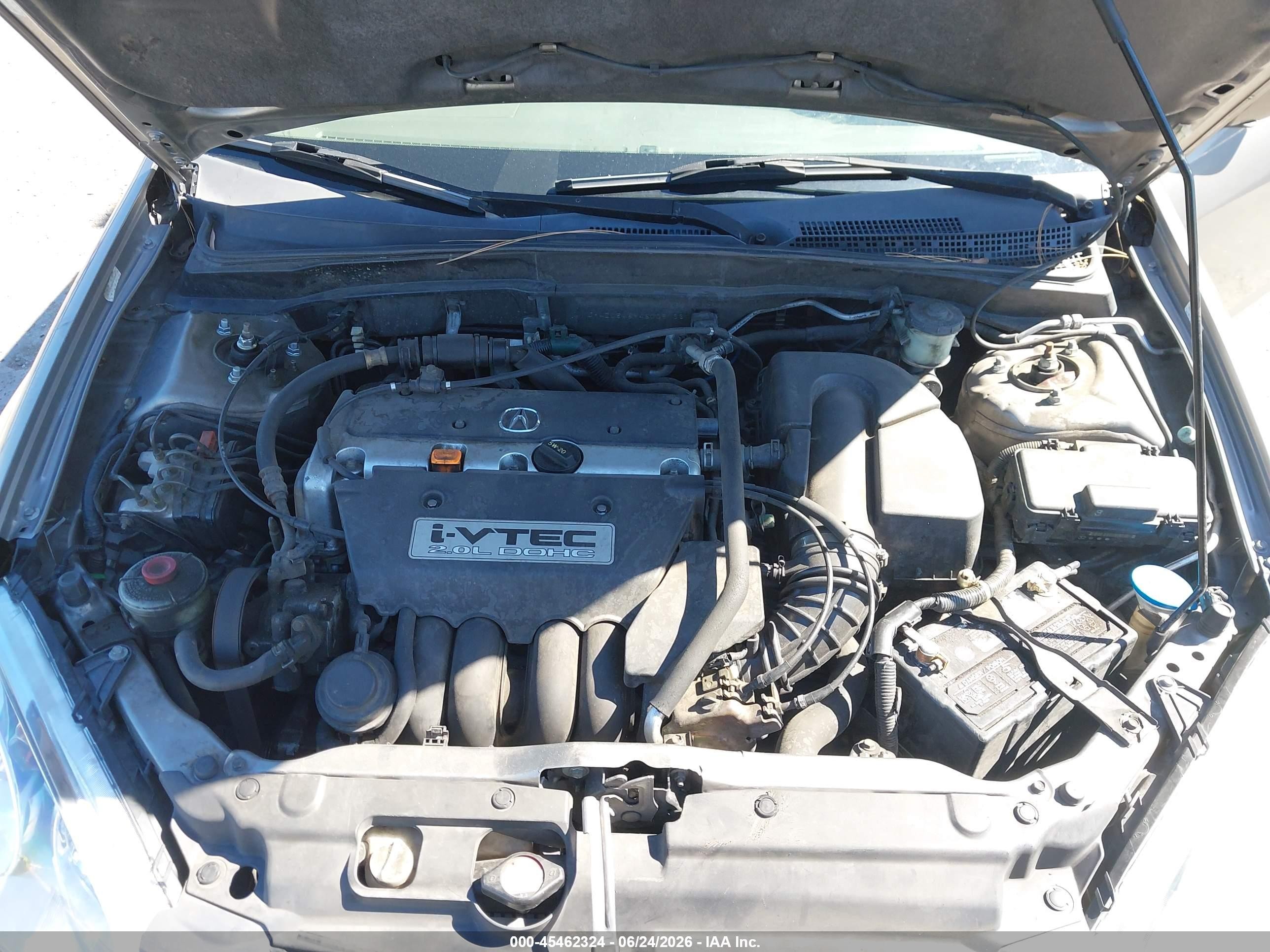 2004 Acura Rsx   Gray vin: JH4DC54894S009763
