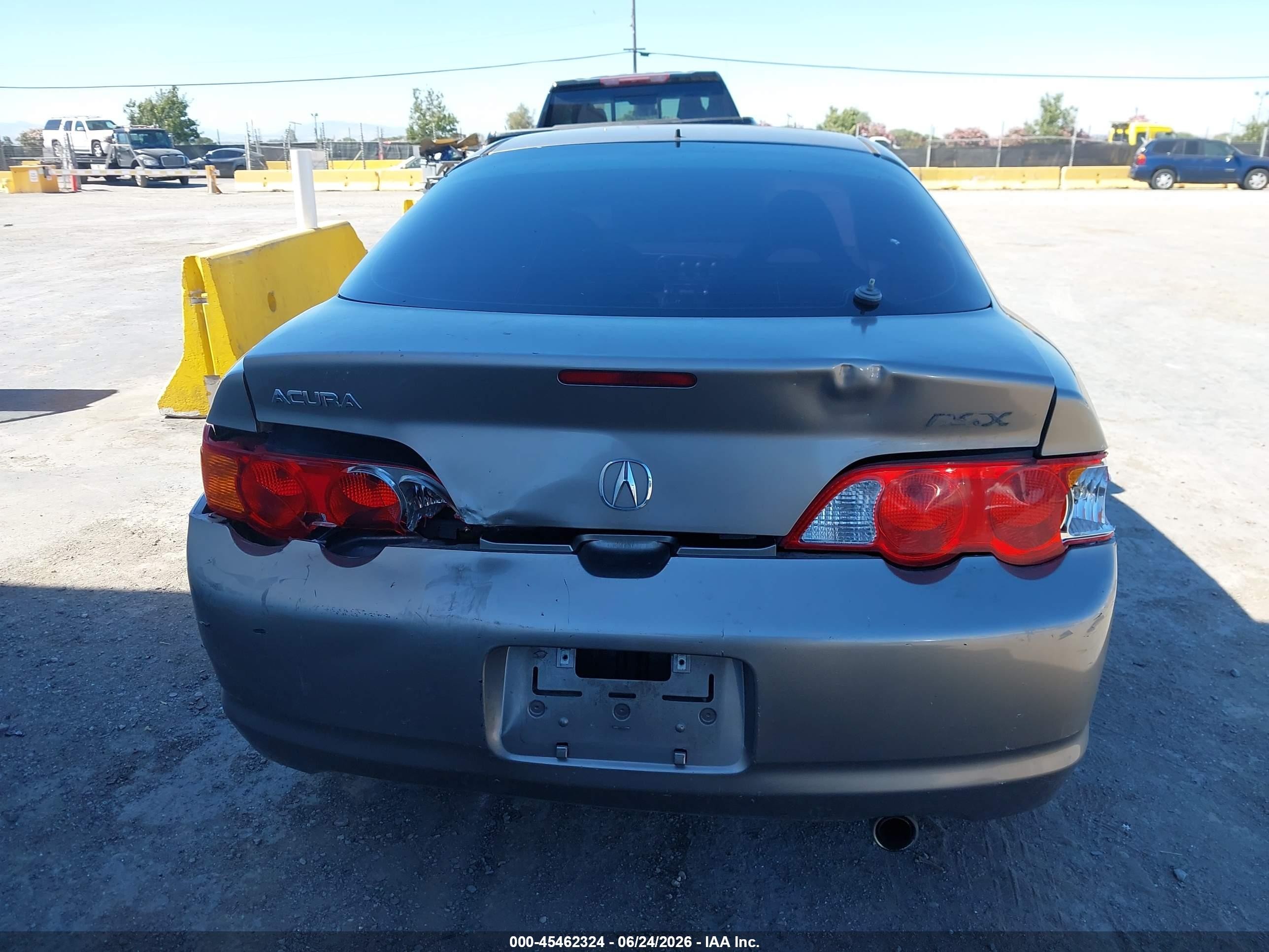 2004 Acura Rsx   Gray vin: JH4DC54894S009763