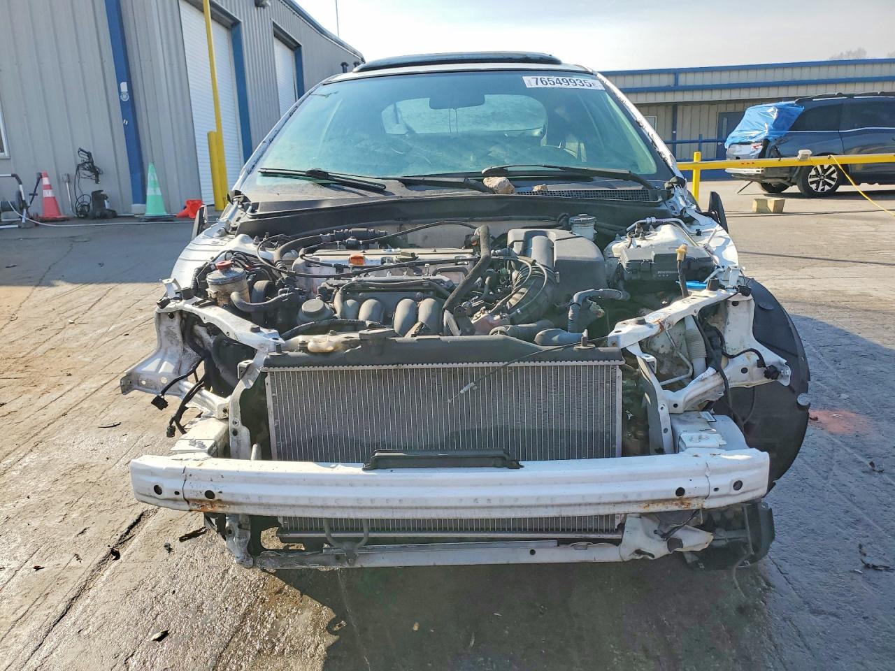2004 Acura Rsx White vin: JH4DC54894S012209