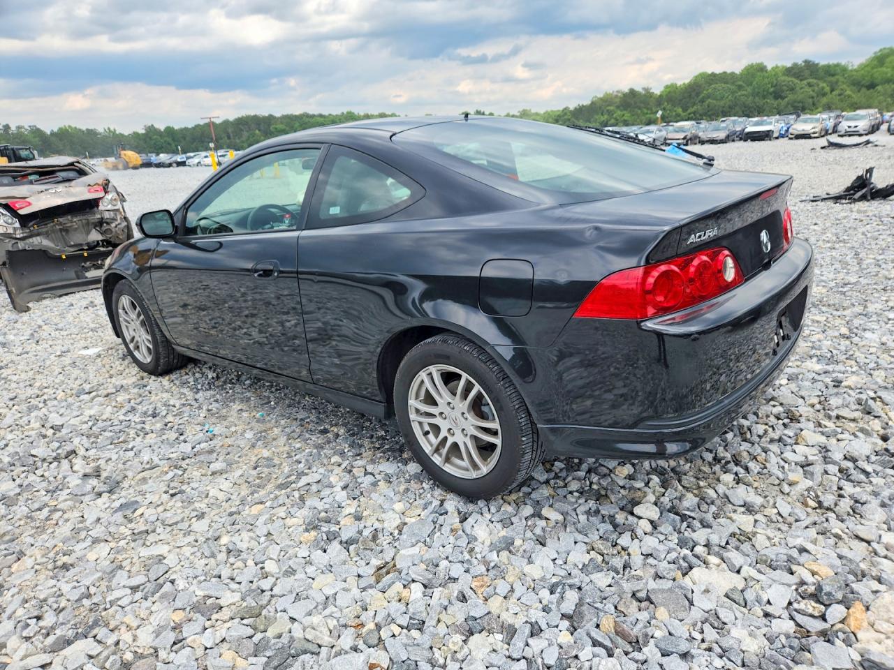 2006 Acura Rsx Black vin: JH4DC54896S021169