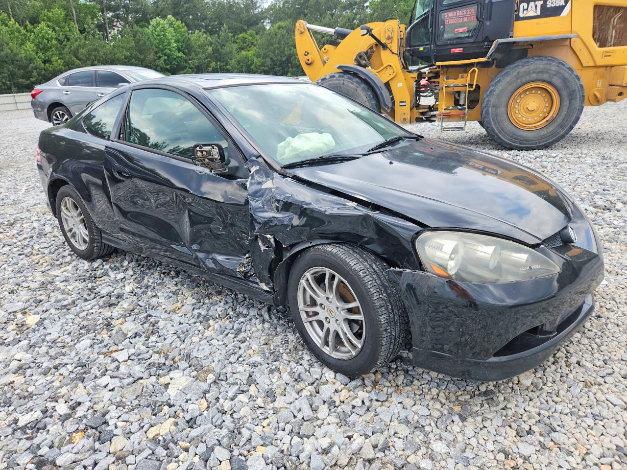2006 Acura Rsx Black vin: JH4DC54896S021169