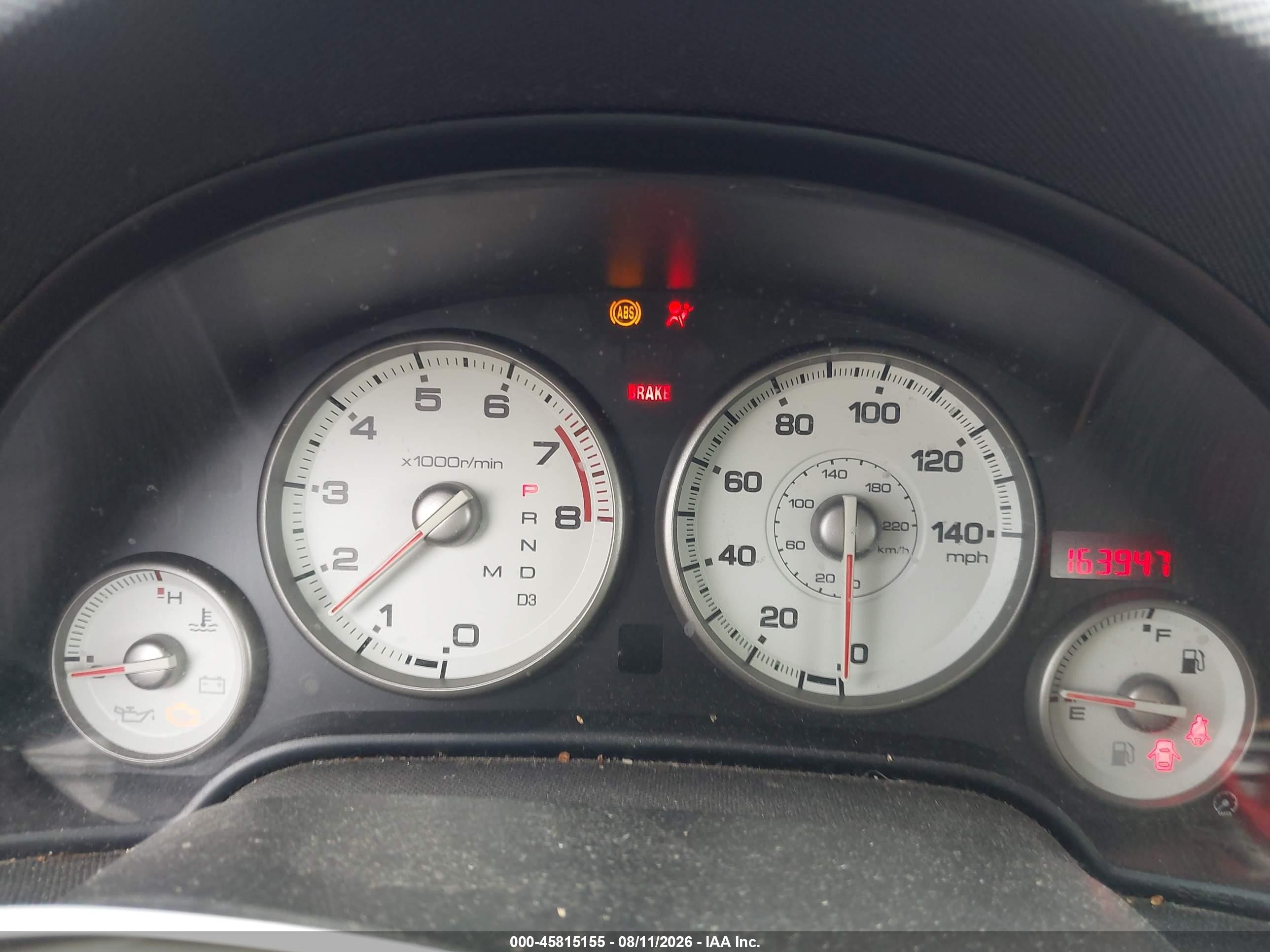 2006 Acura Rsx   Black vin: JH4DC54896S021172