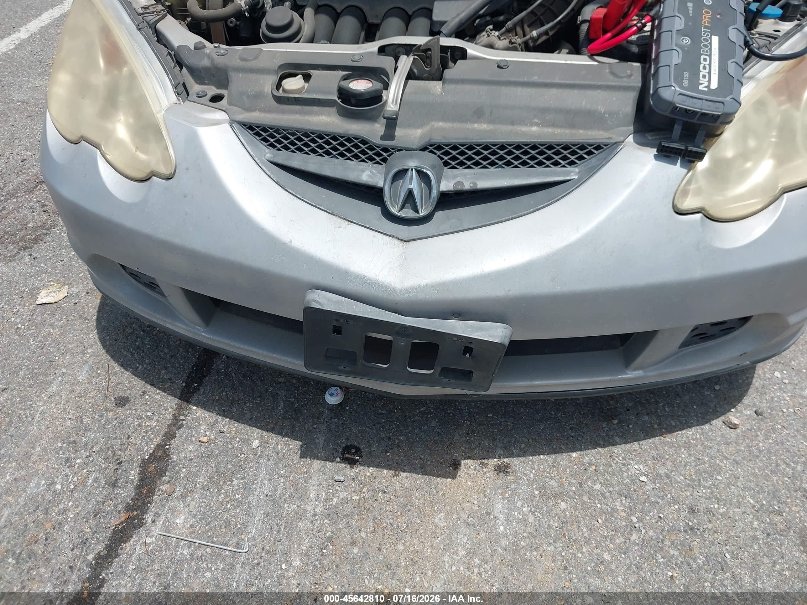 2002 Acura Rsx   Silver vin: JH4DC548X2C022917