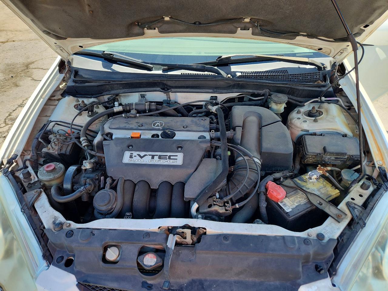 2004 Acura Rsx White vin: JH4DC548X4S012459