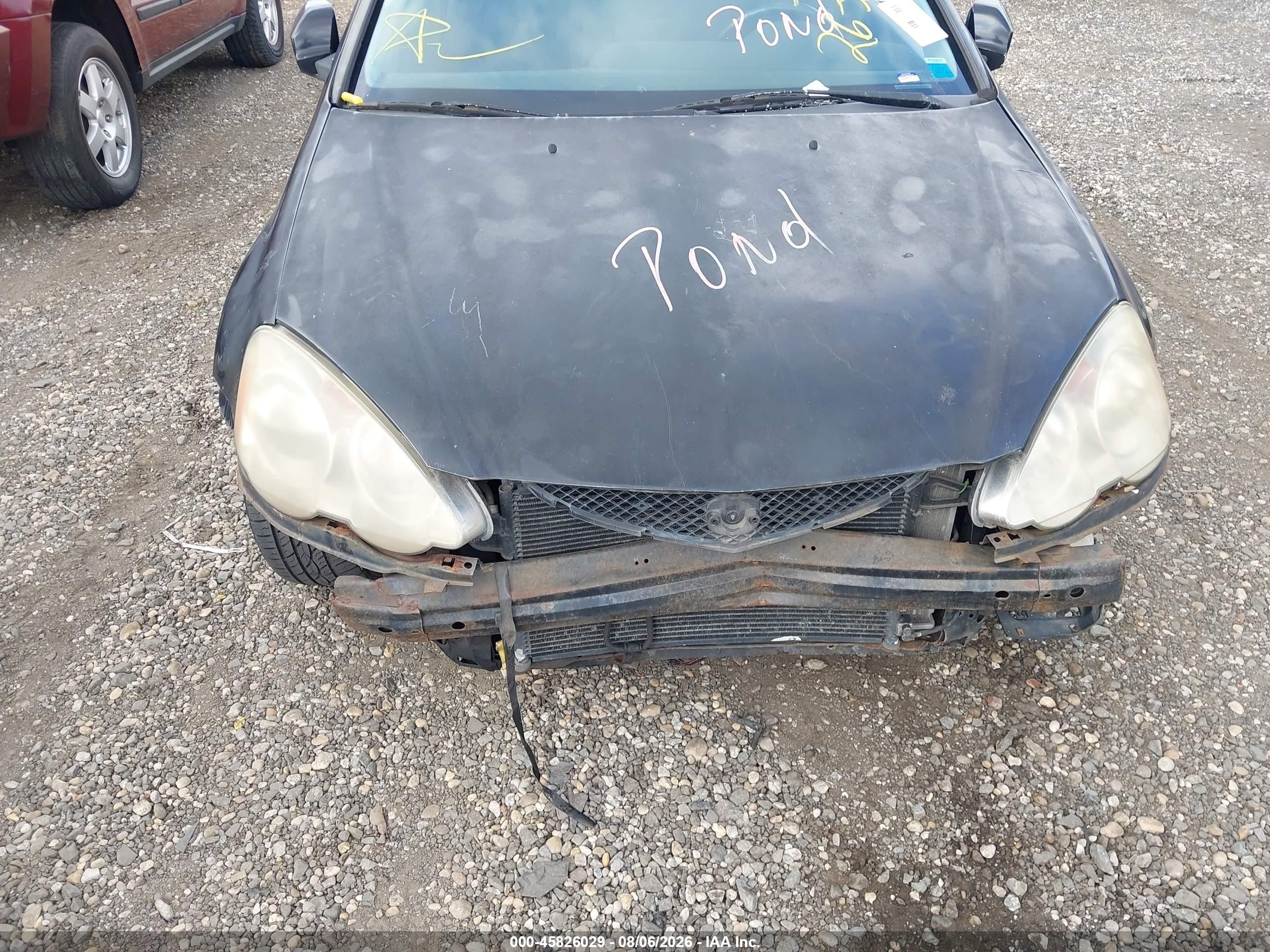2004 Acura Rsx Black vin: JH4DC548X4S019685