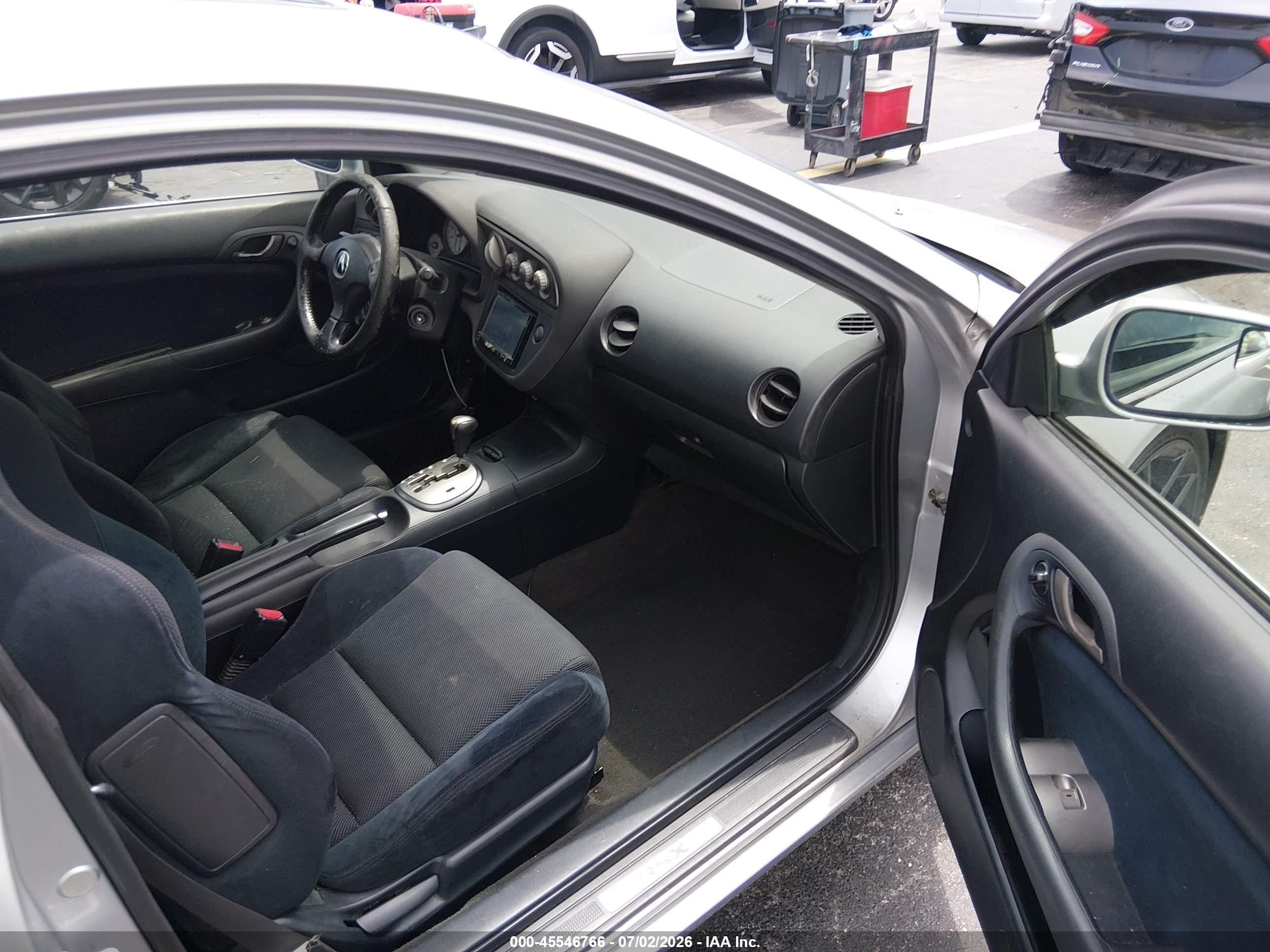 2005 Acura Rsx   Silver vin: JH4DC548X5S005688