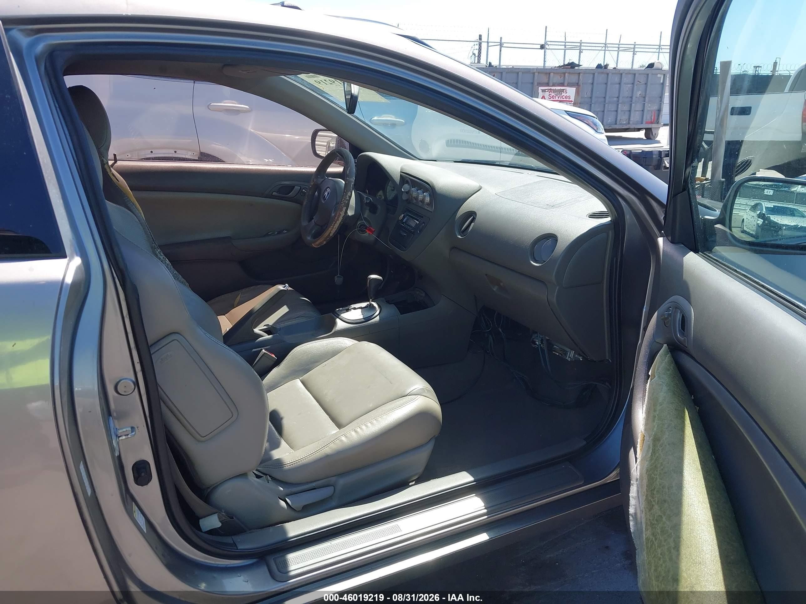 2005 Acura Rsx Серый vin: JH4DC548X5S013371