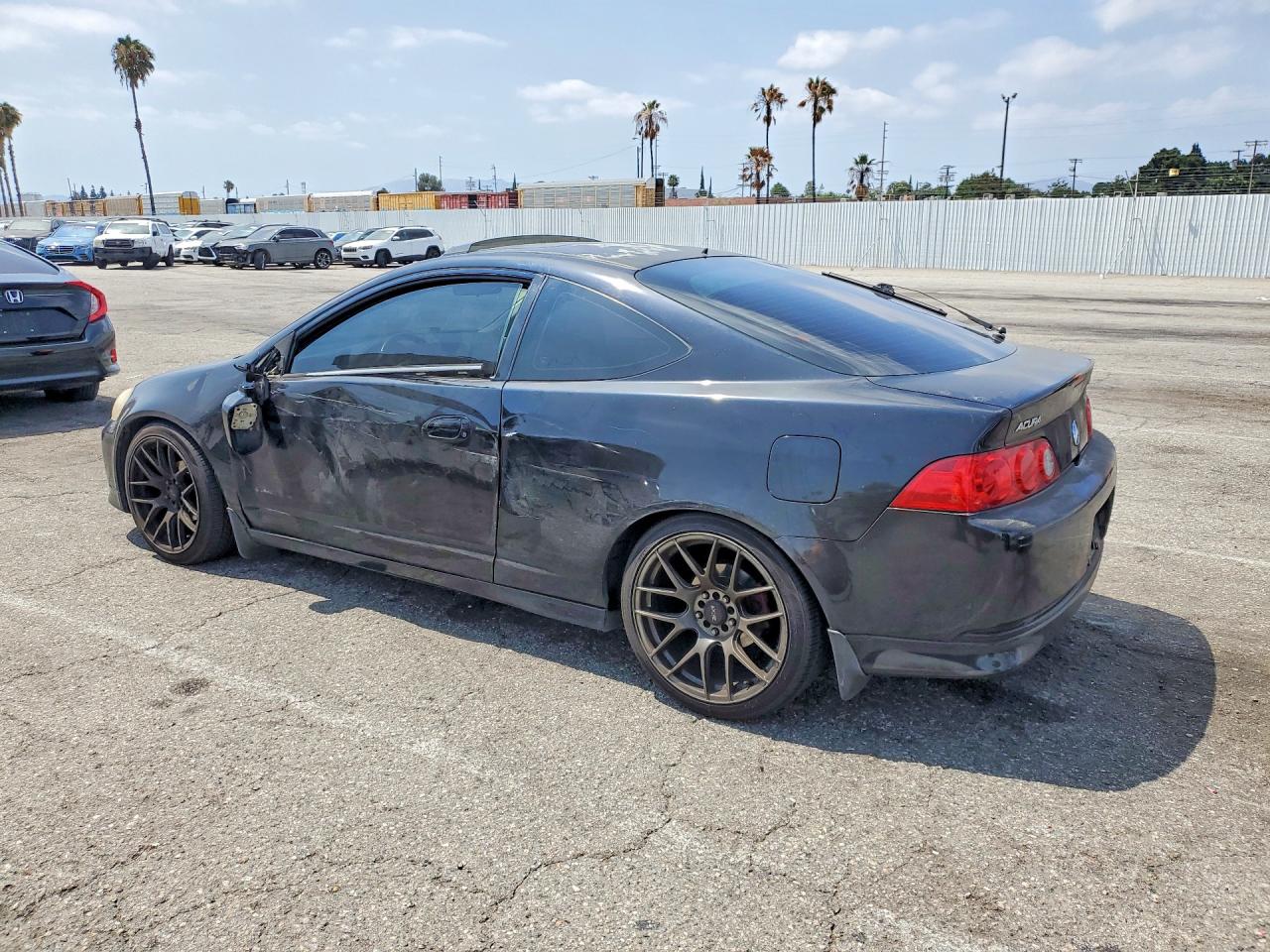 2006 Acura Rsx Black vin: JH4DC548X6S003408