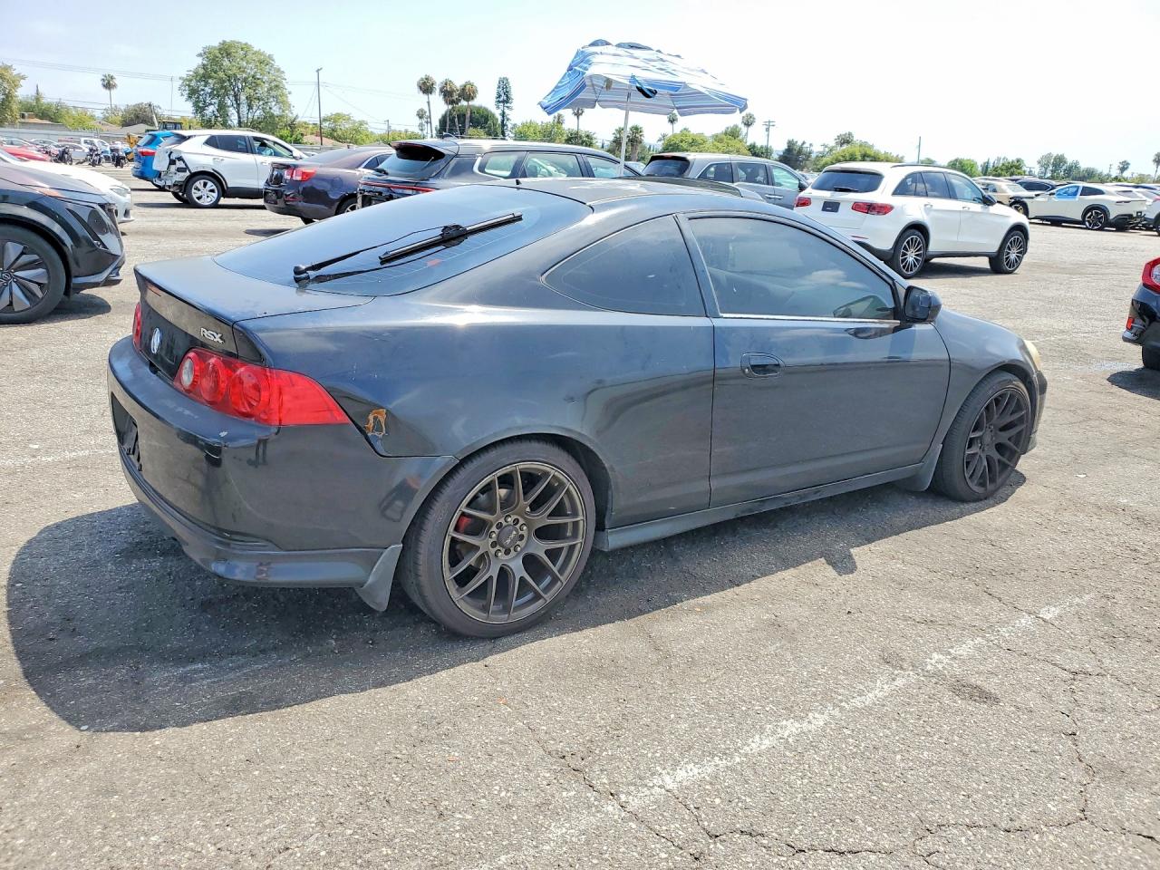2006 Acura Rsx Black vin: JH4DC548X6S003408