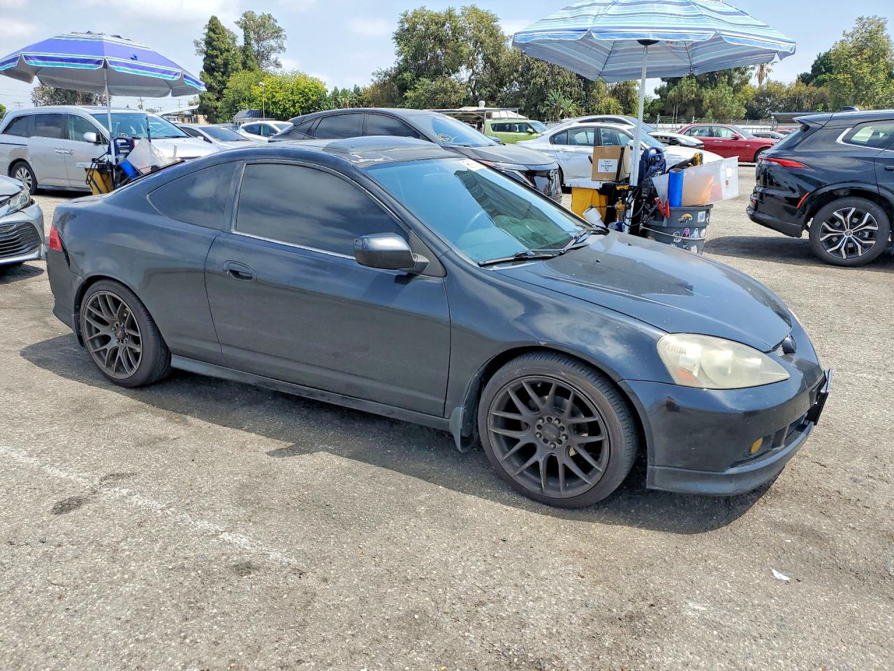 2006 Acura Rsx Black vin: JH4DC548X6S003408