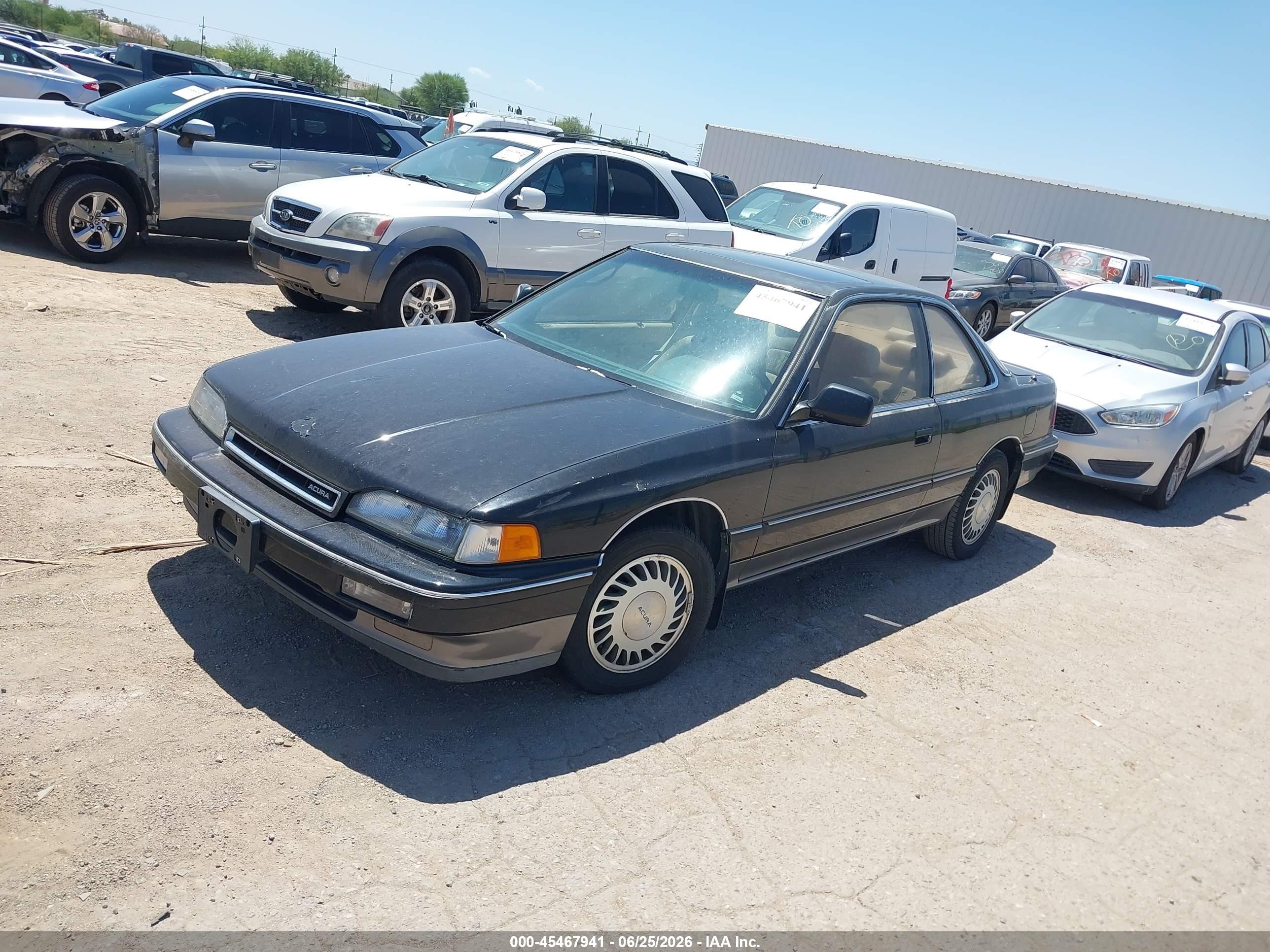 1990 Acura Legend Ls Black vin: JH4KA3272LC014193