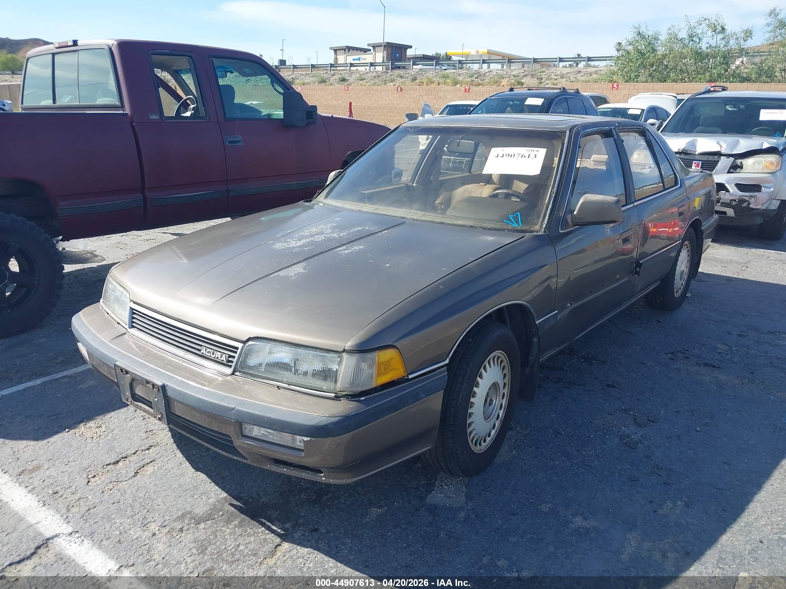 1990 Acura Legend Ls Gray vin: JH4KA4670LC045328