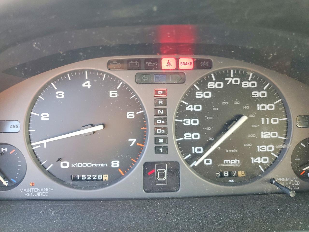 1995 Acura Legend L Green vin: JH4KA7660SC016824