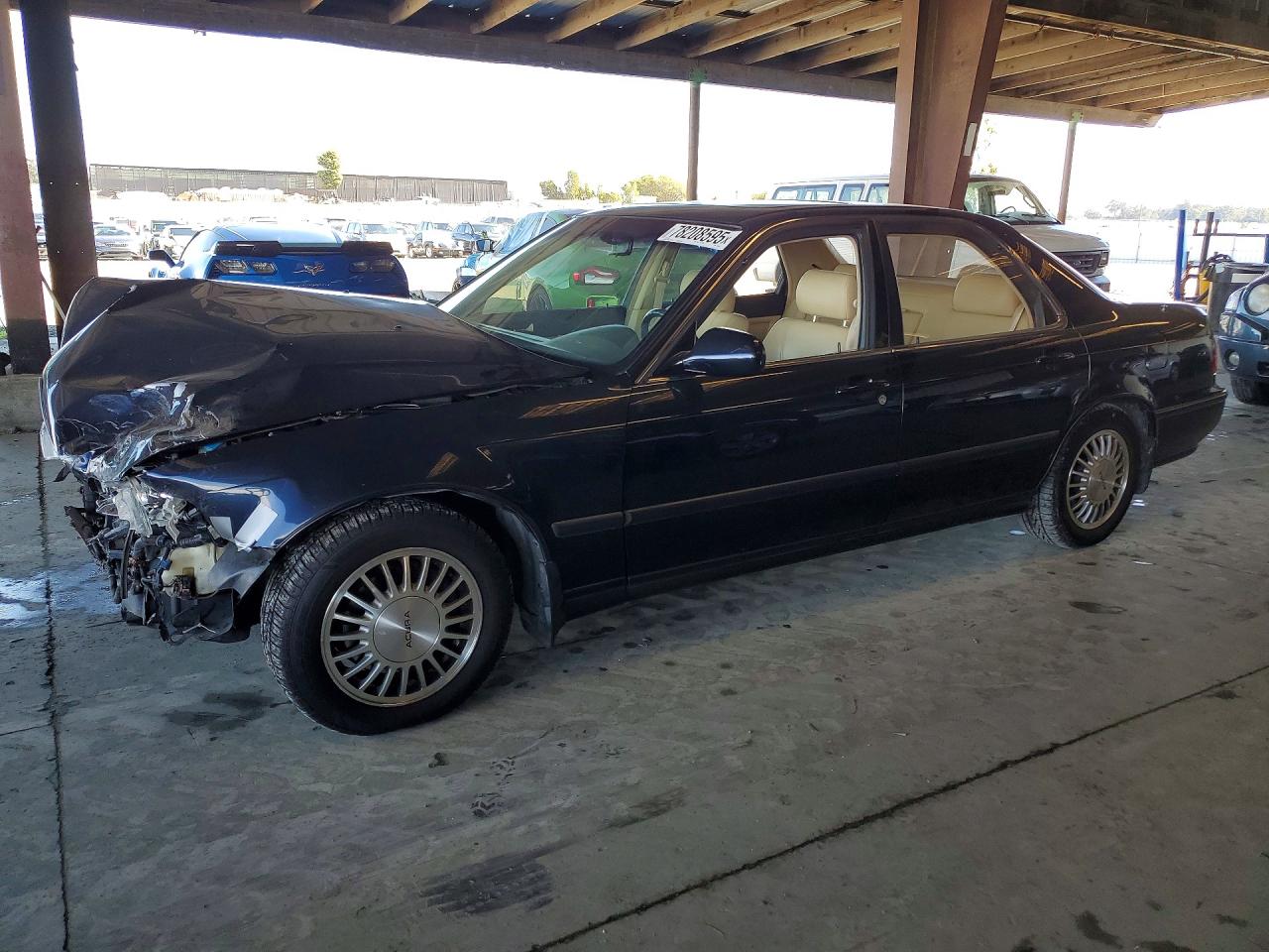1991 Acura Legend L Blue vin: JH4KA7661MC018438