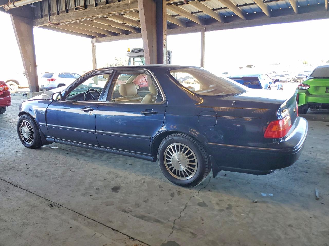 1991 Acura Legend L Blue vin: JH4KA7661MC018438