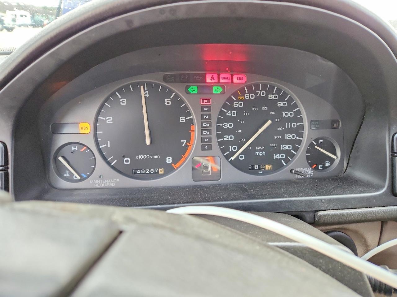 1992 Acura Legend L Tan vin: JH4KA7661NC014536