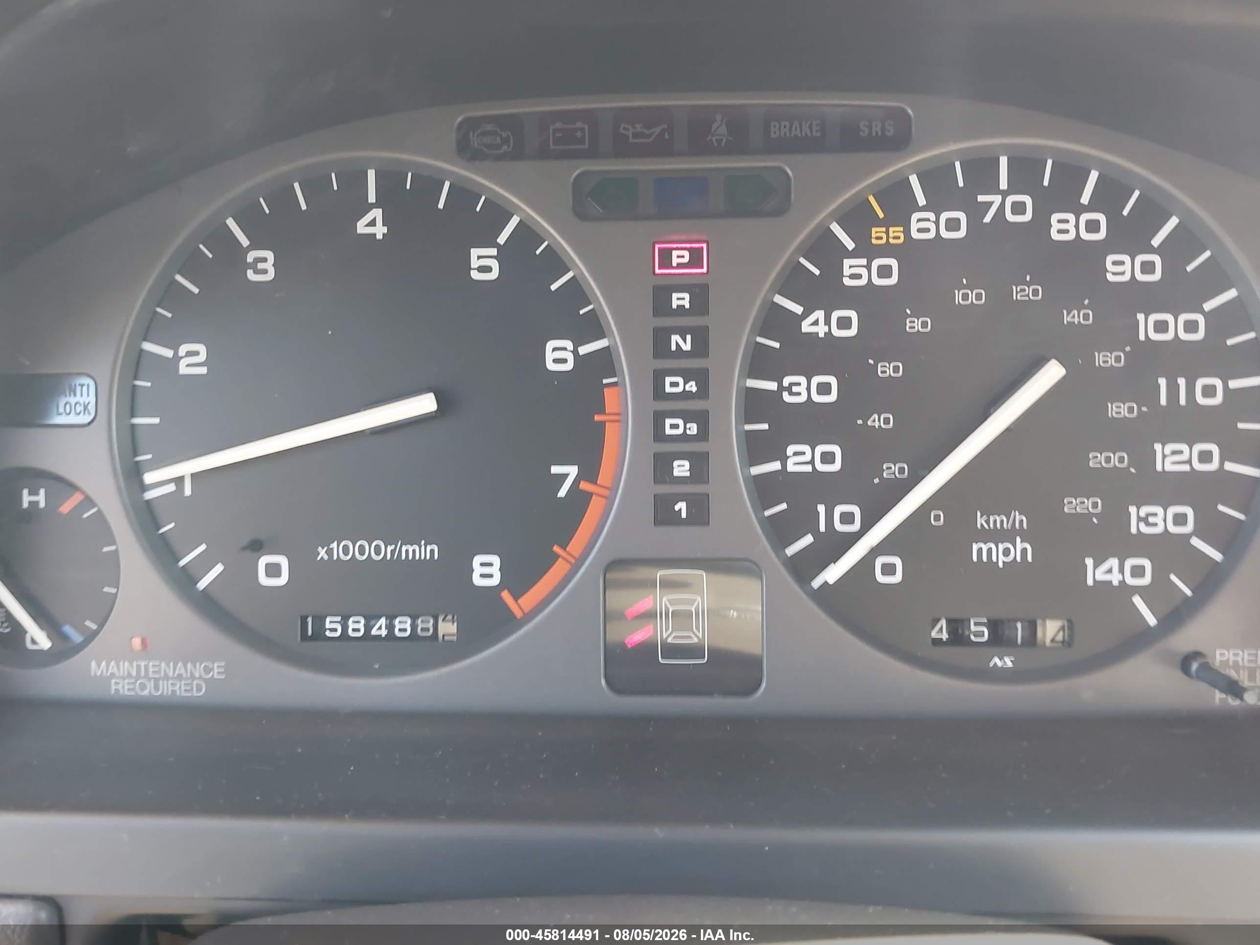 1991 Acura Legend L White vin: JH4KA7669MC037688