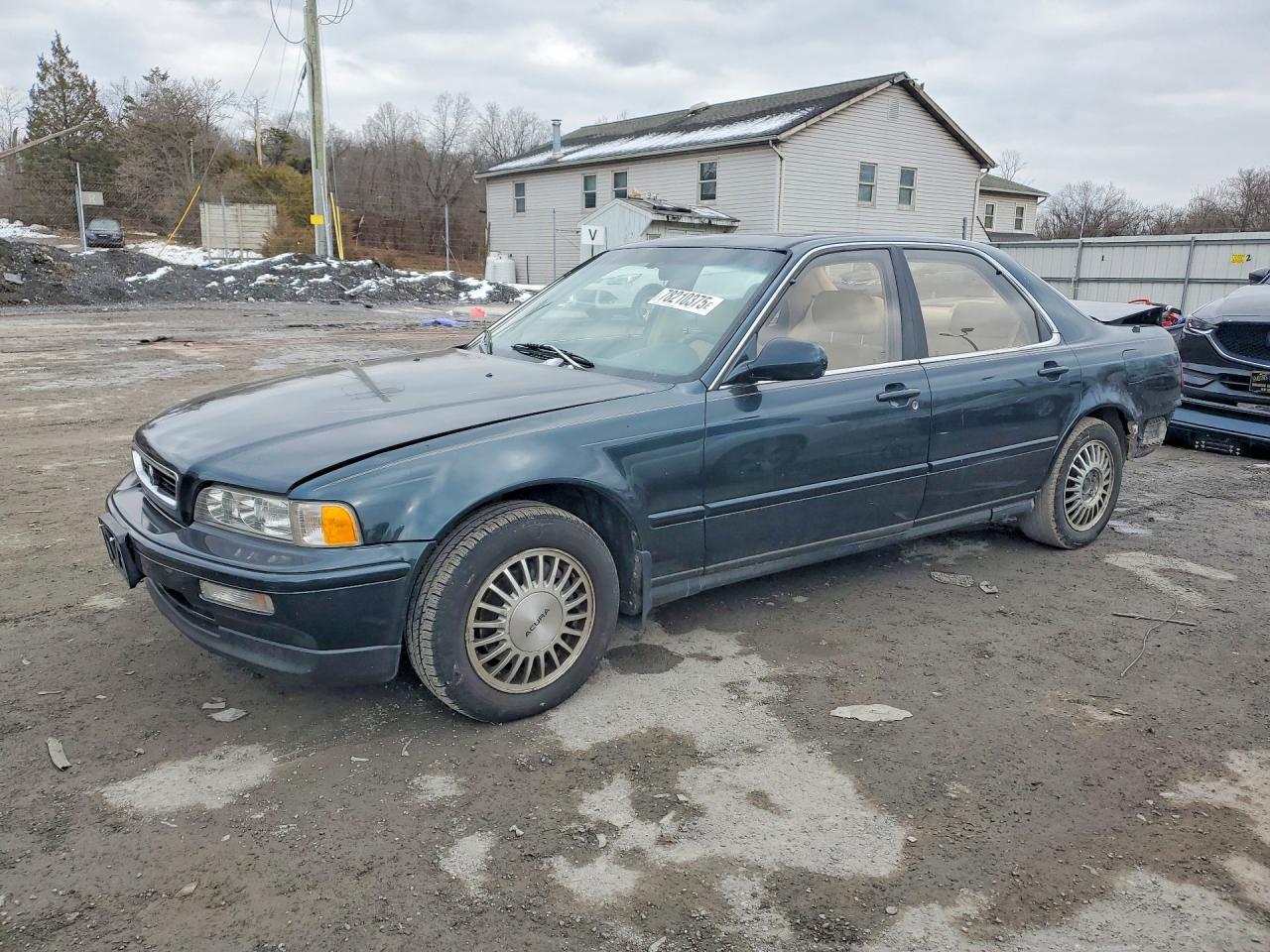 1991 Acura Legend Ls Green vin: JH4KA7671MC007755