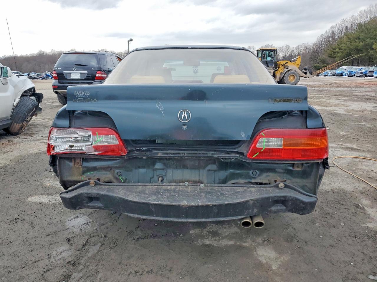 1991 Acura Legend Ls Green vin: JH4KA7671MC007755