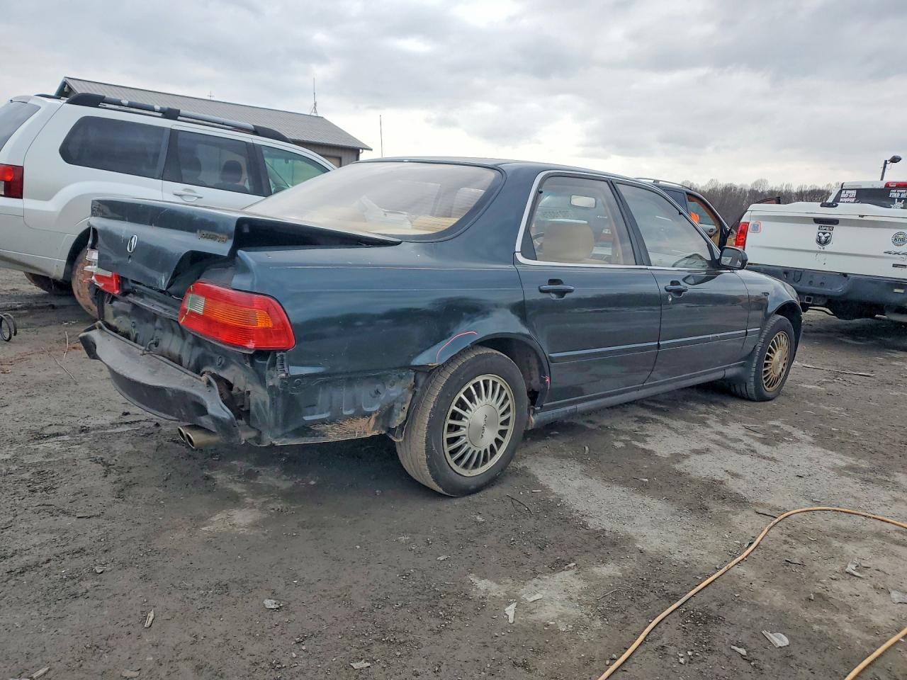 1991 Acura Legend Ls Green vin: JH4KA7671MC007755