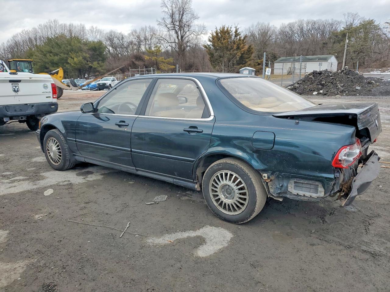 1991 Acura Legend Ls Green vin: JH4KA7671MC007755