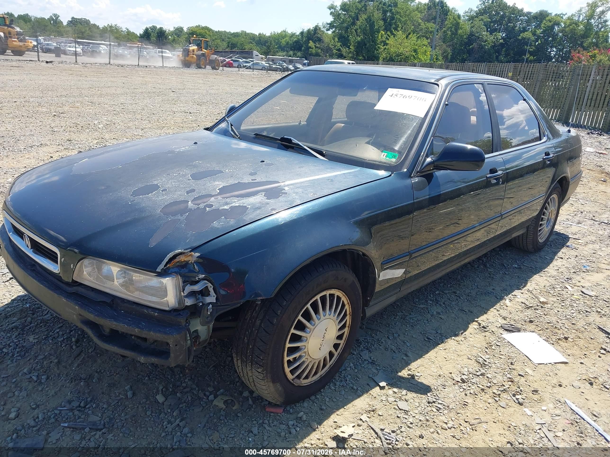 1992 Acura Legend Ls Green vin: JH4KA7671NC030003