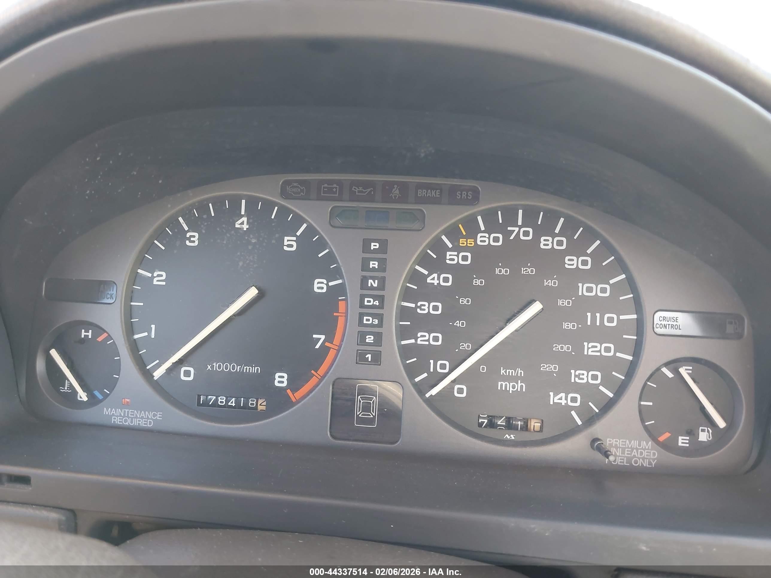 1991 Acura Legend Ls Tan vin: JH4KA7674MC020838