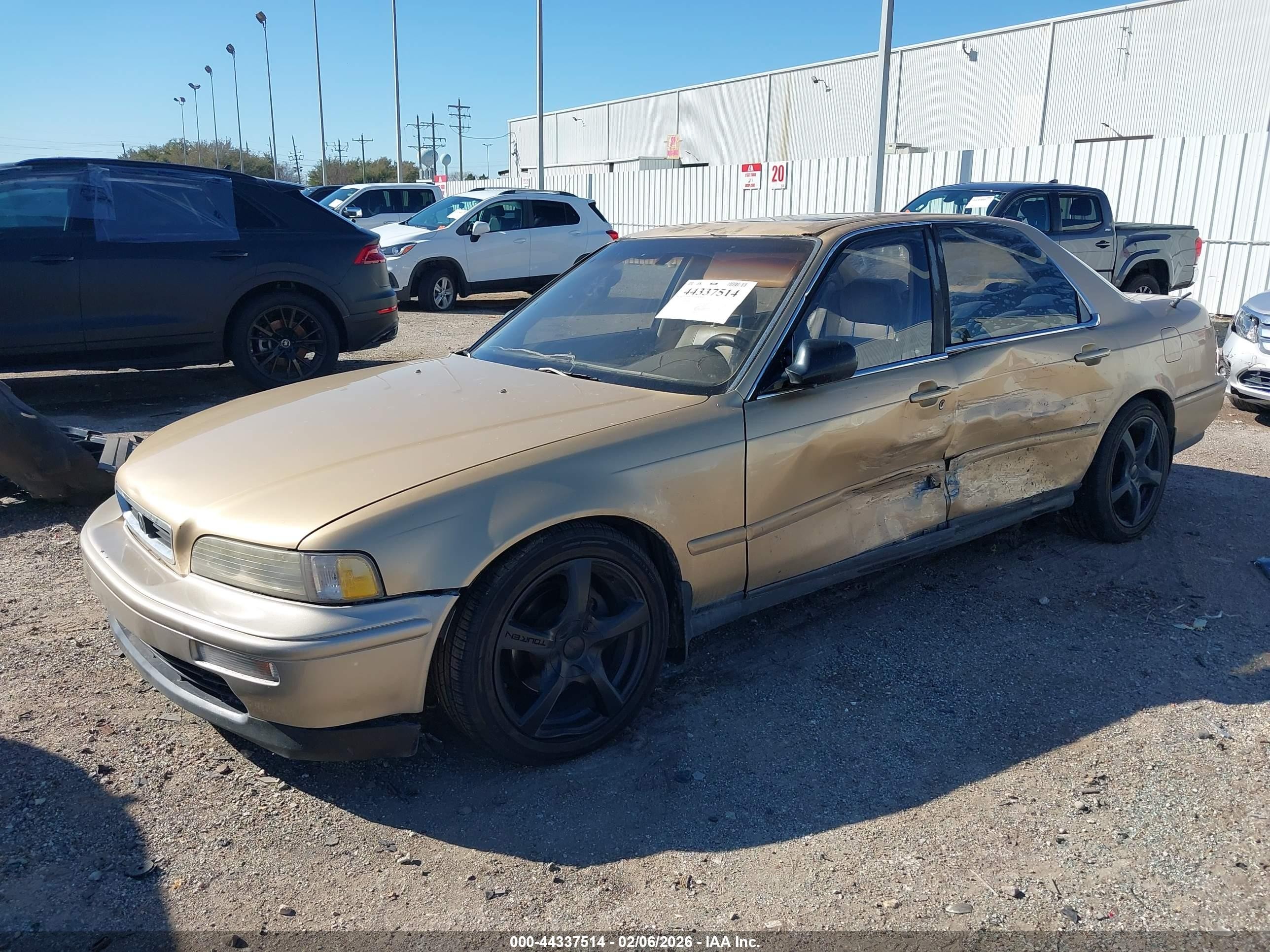 1991 Acura Legend Ls Tan vin: JH4KA7674MC020838