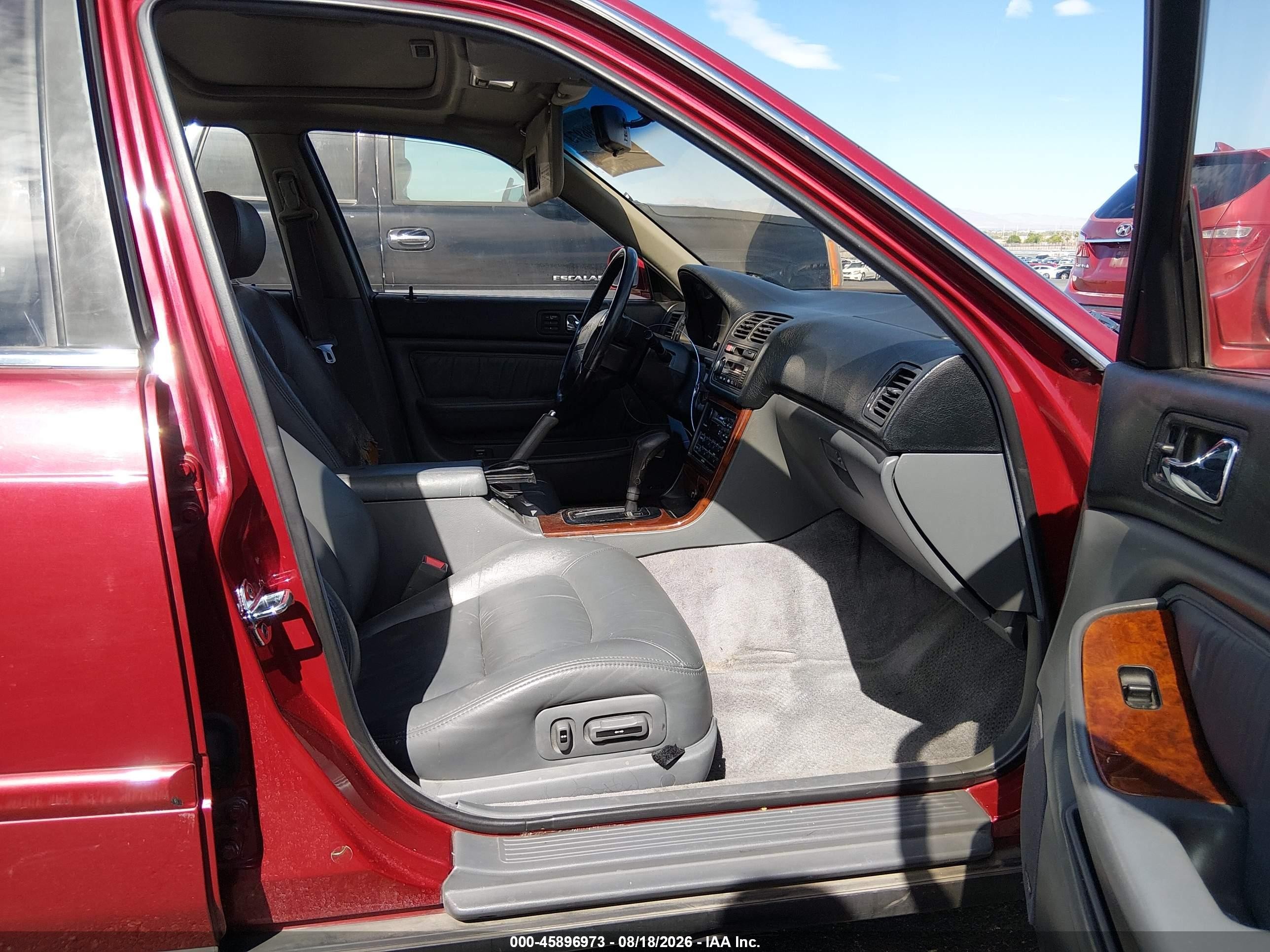 1992 Acura Legend Ls Red vin: JH4KA7674NC028696