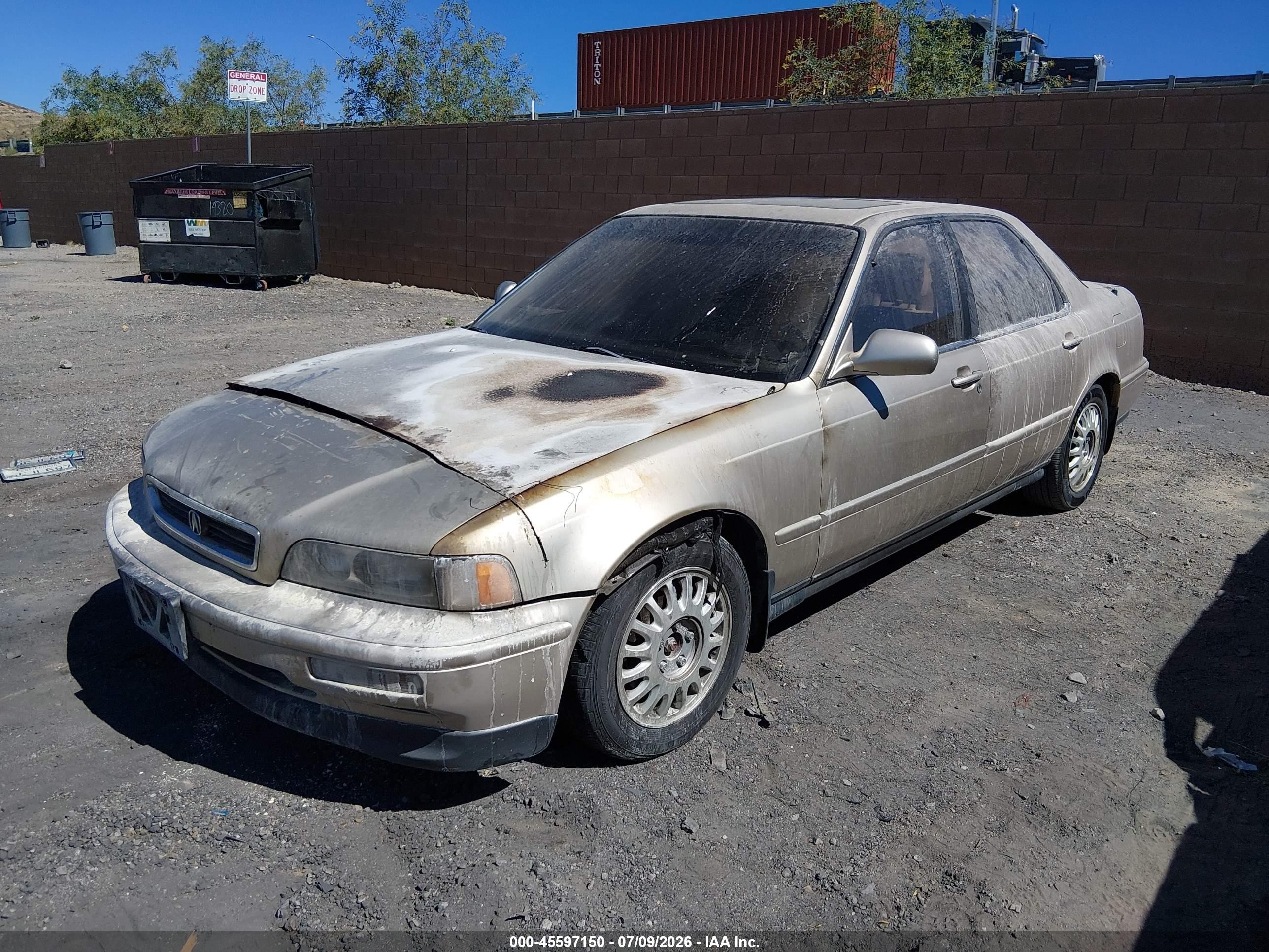 1993 Acura Legend Ls Beige vin: JH4KA7675PC004099