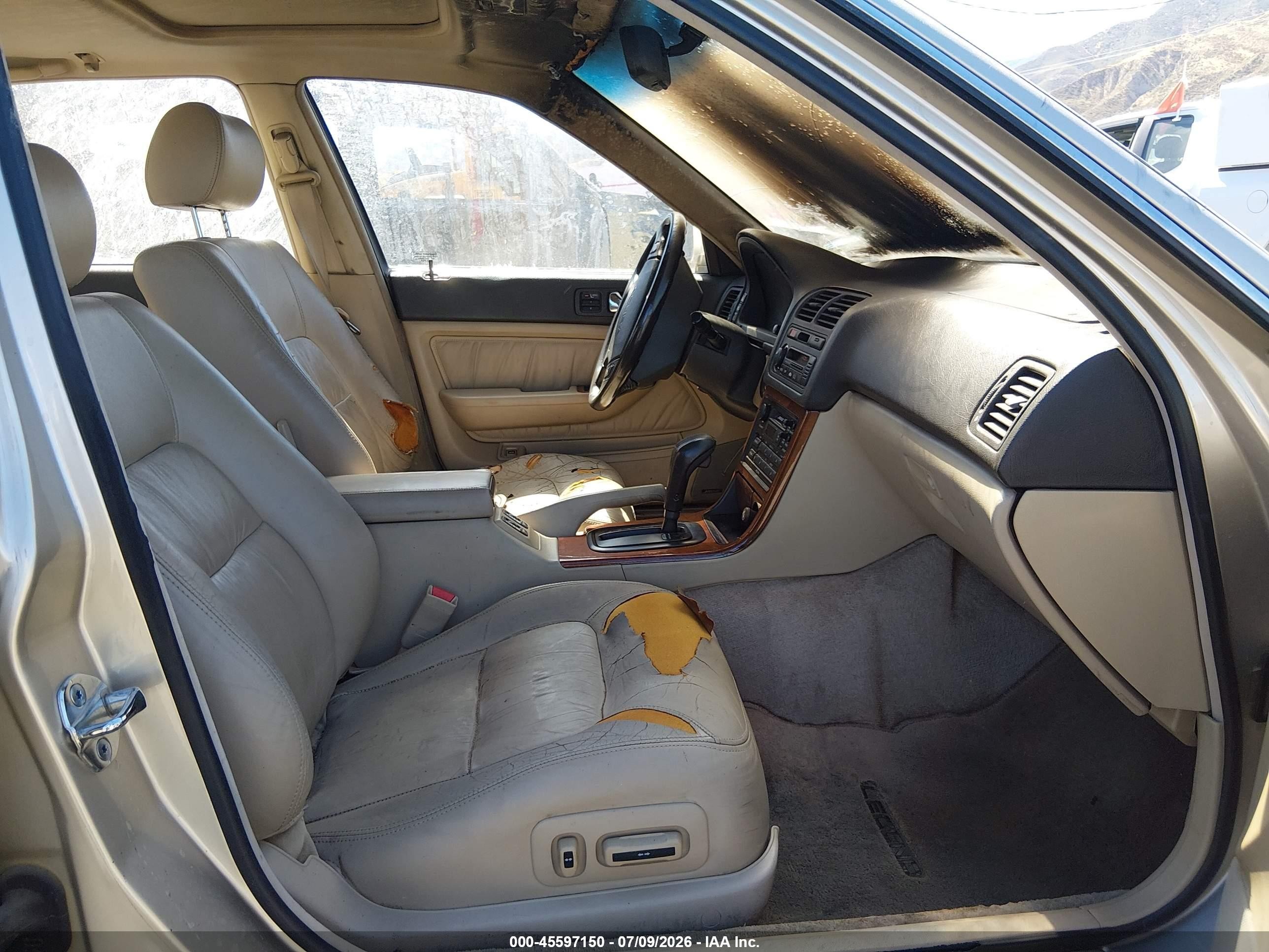 1993 Acura Legend Ls Beige vin: JH4KA7675PC004099