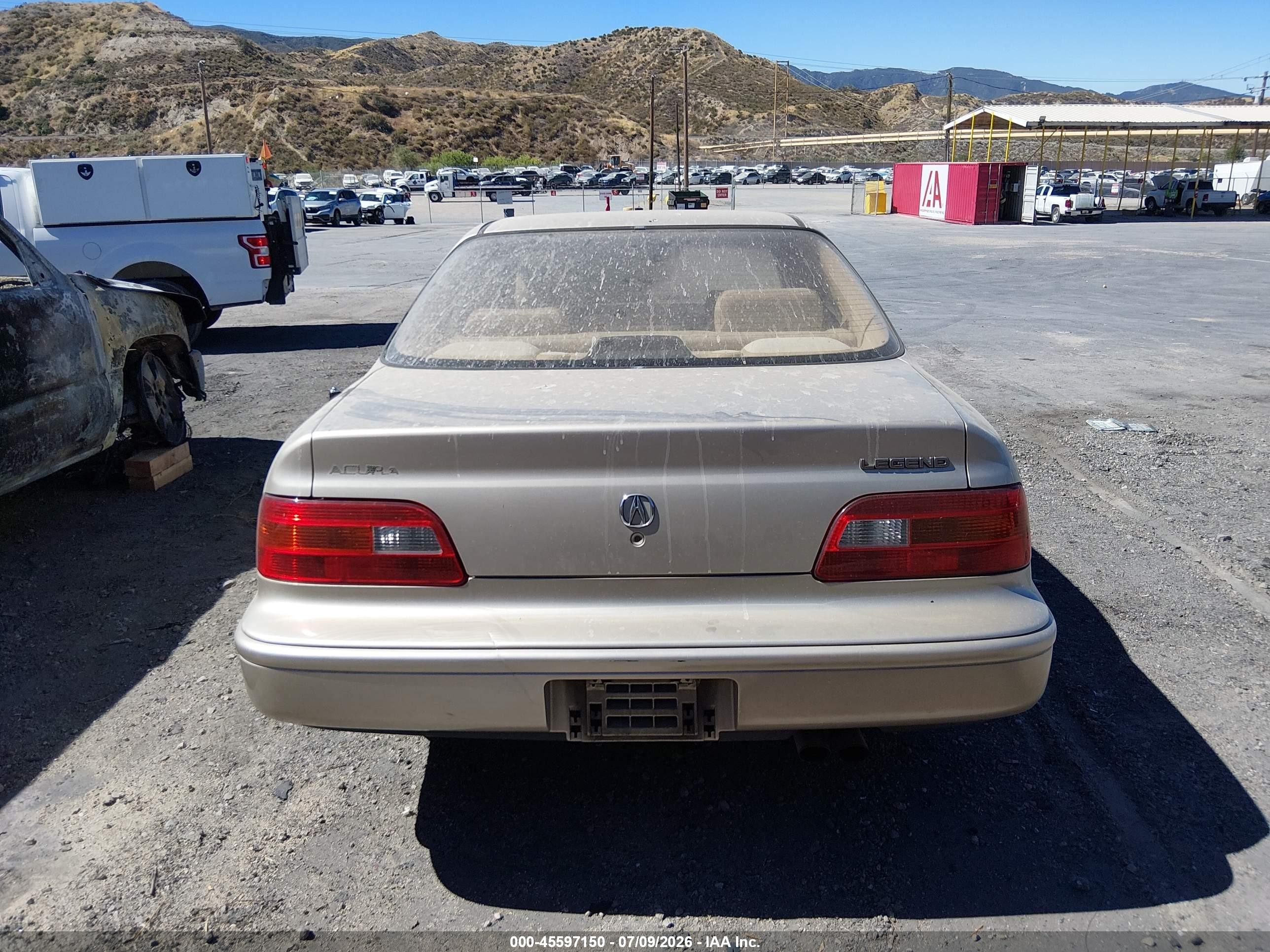 1993 Acura Legend Ls Beige vin: JH4KA7675PC004099