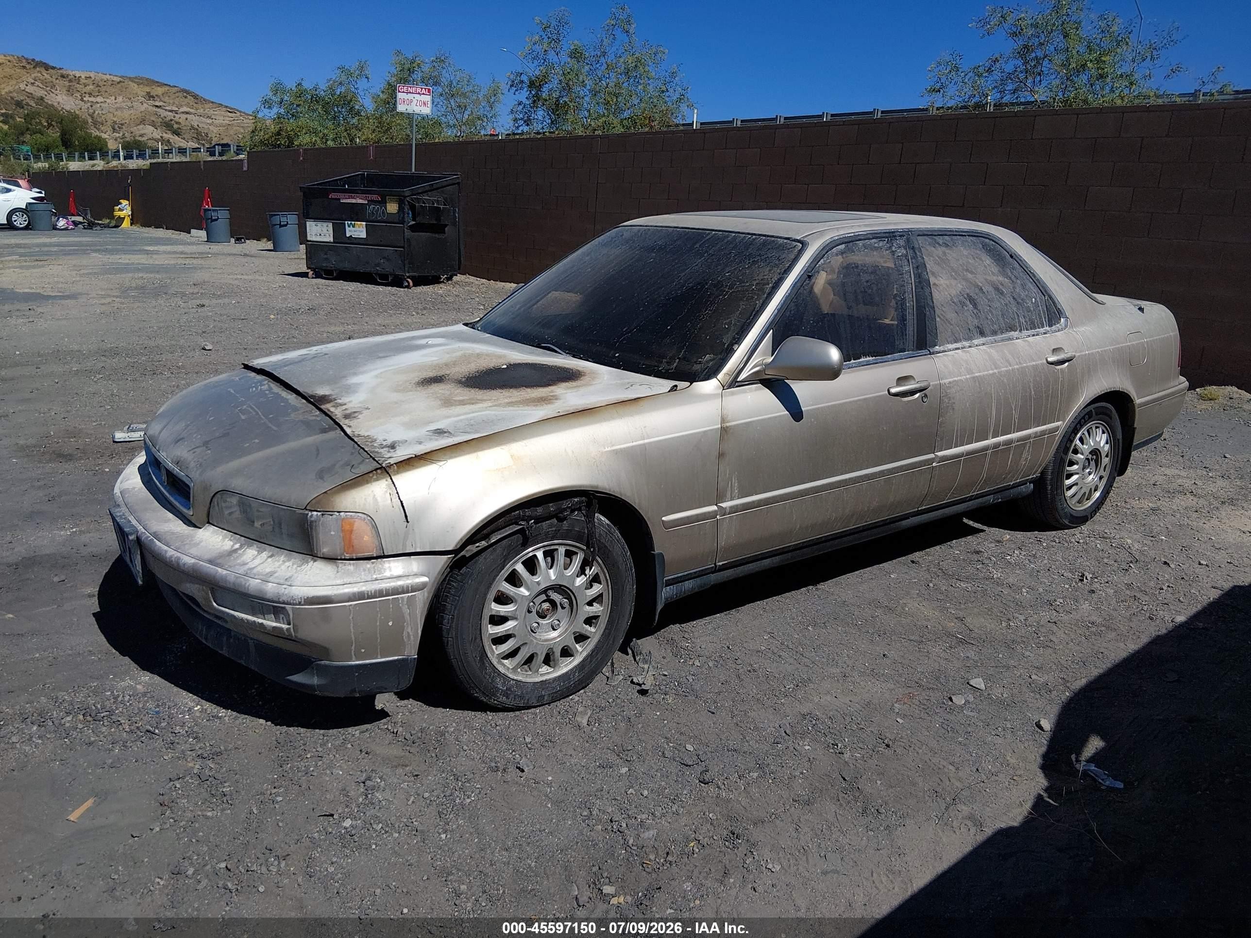 1993 Acura Legend Ls Beige vin: JH4KA7675PC004099
