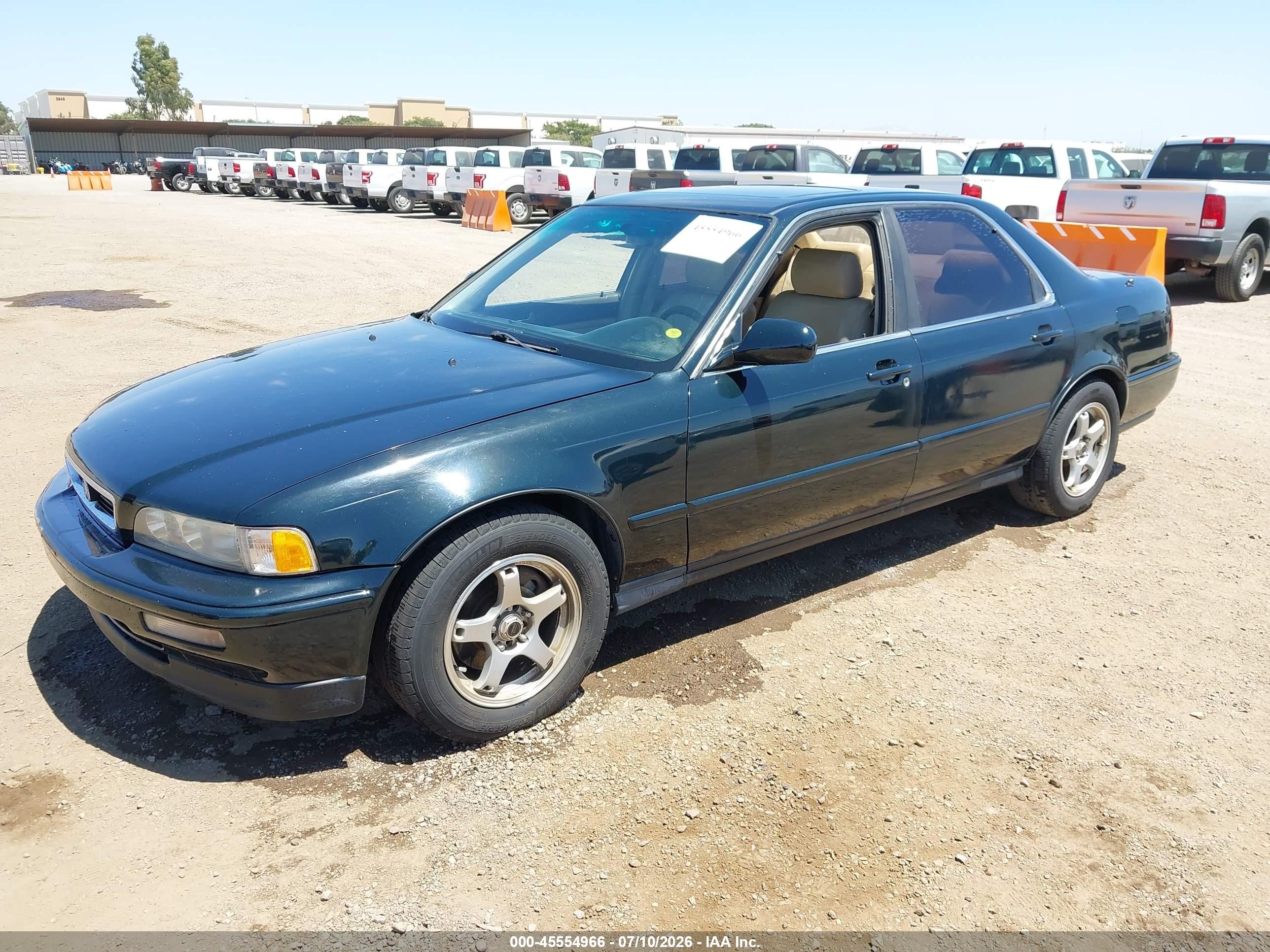 1992 Acura Legend Ls Green vin: JH4KA7676NC012211