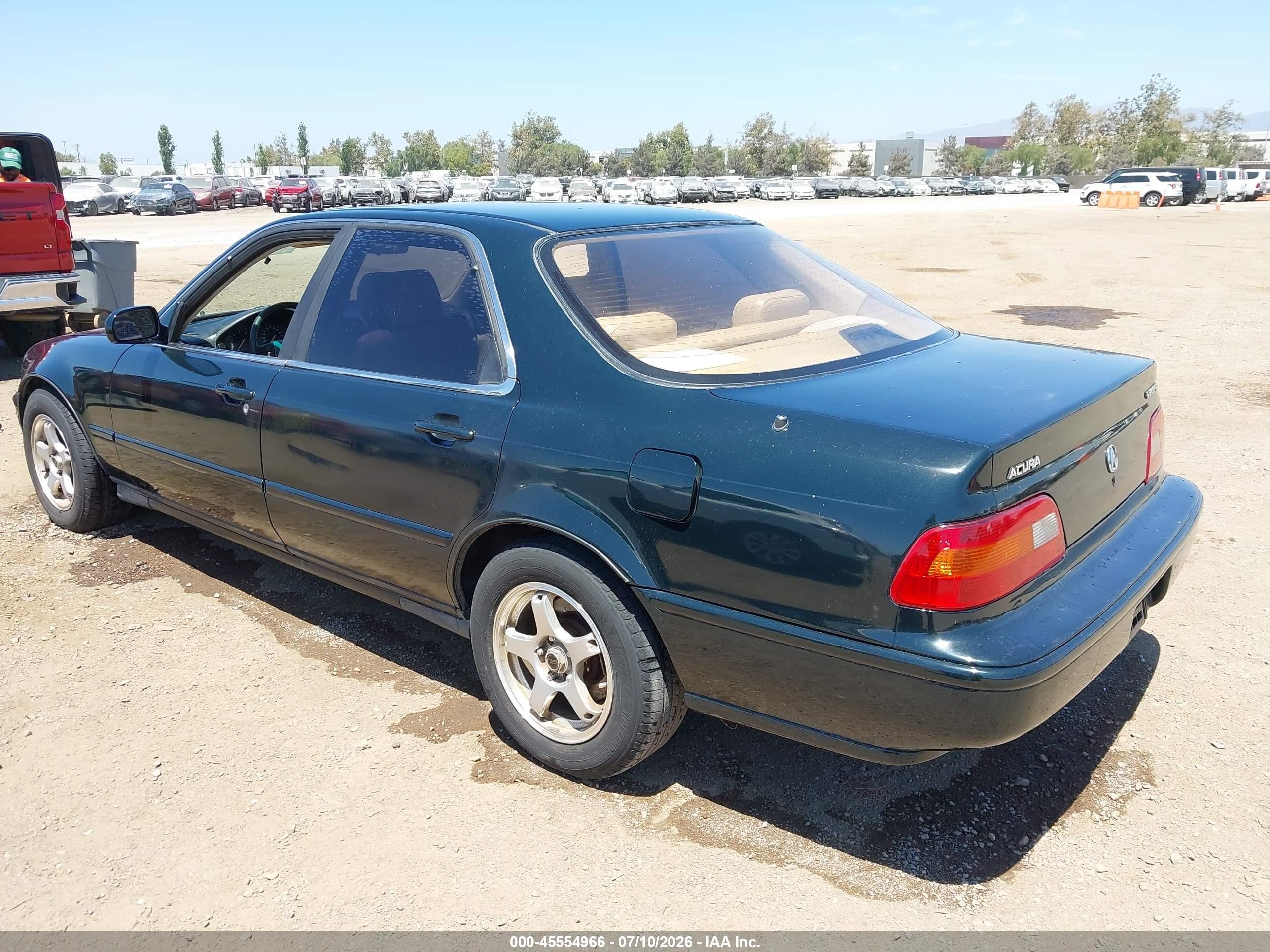 1992 Acura Legend Ls Green vin: JH4KA7676NC012211