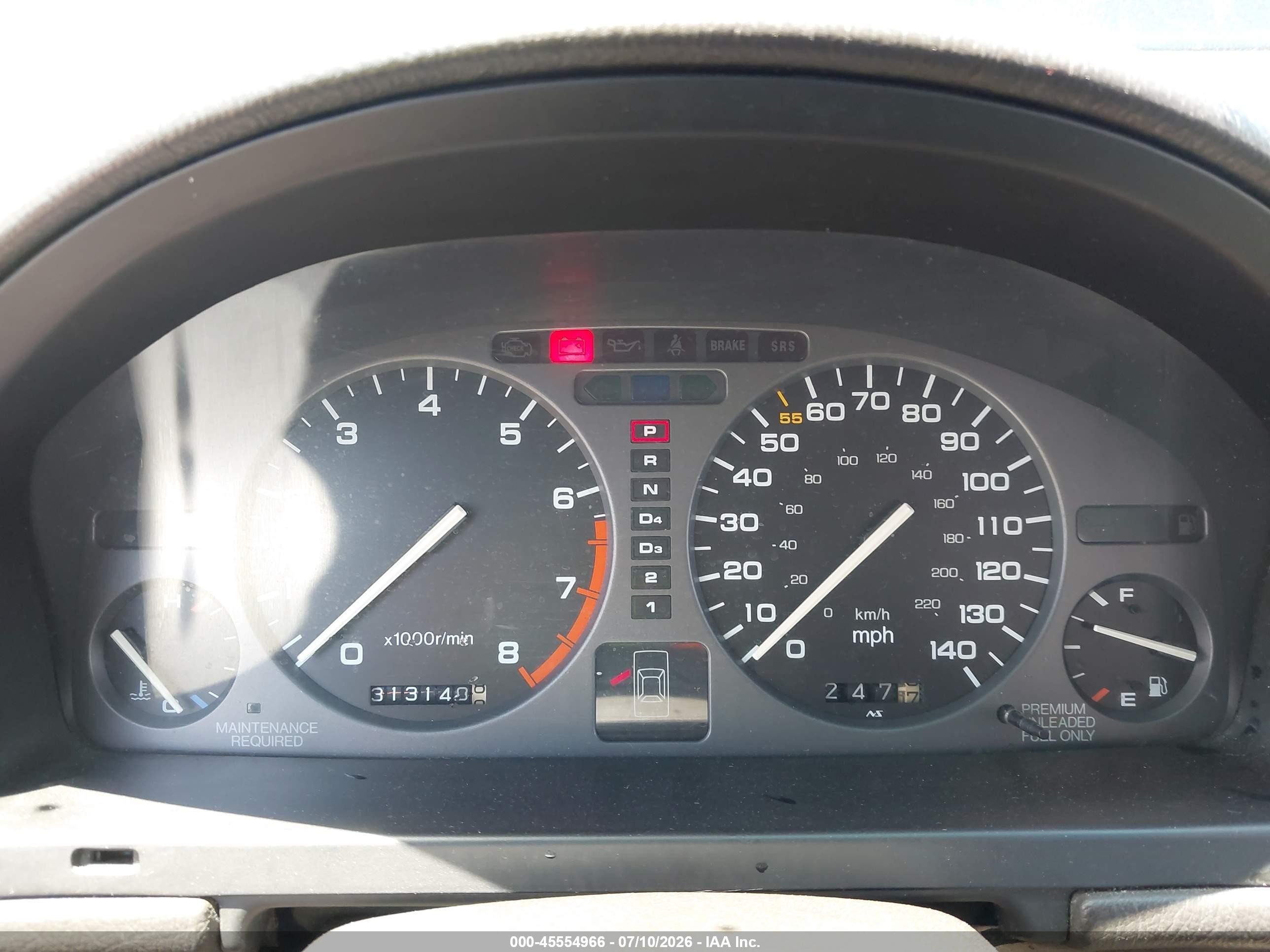 1992 Acura Legend Ls Green vin: JH4KA7676NC012211