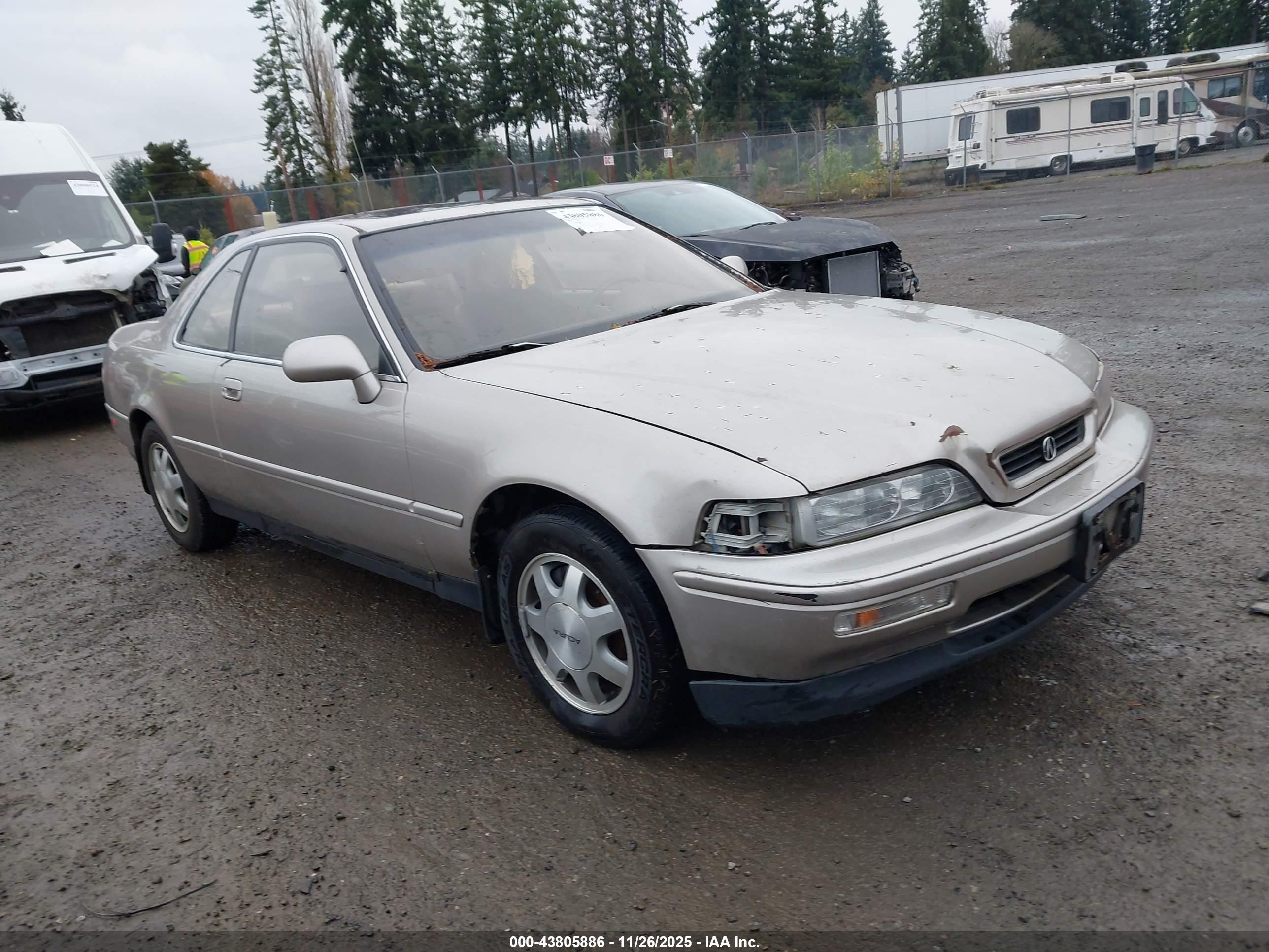 1992 Acura Legend Ls Gold vin: JH4KA8178NC001045