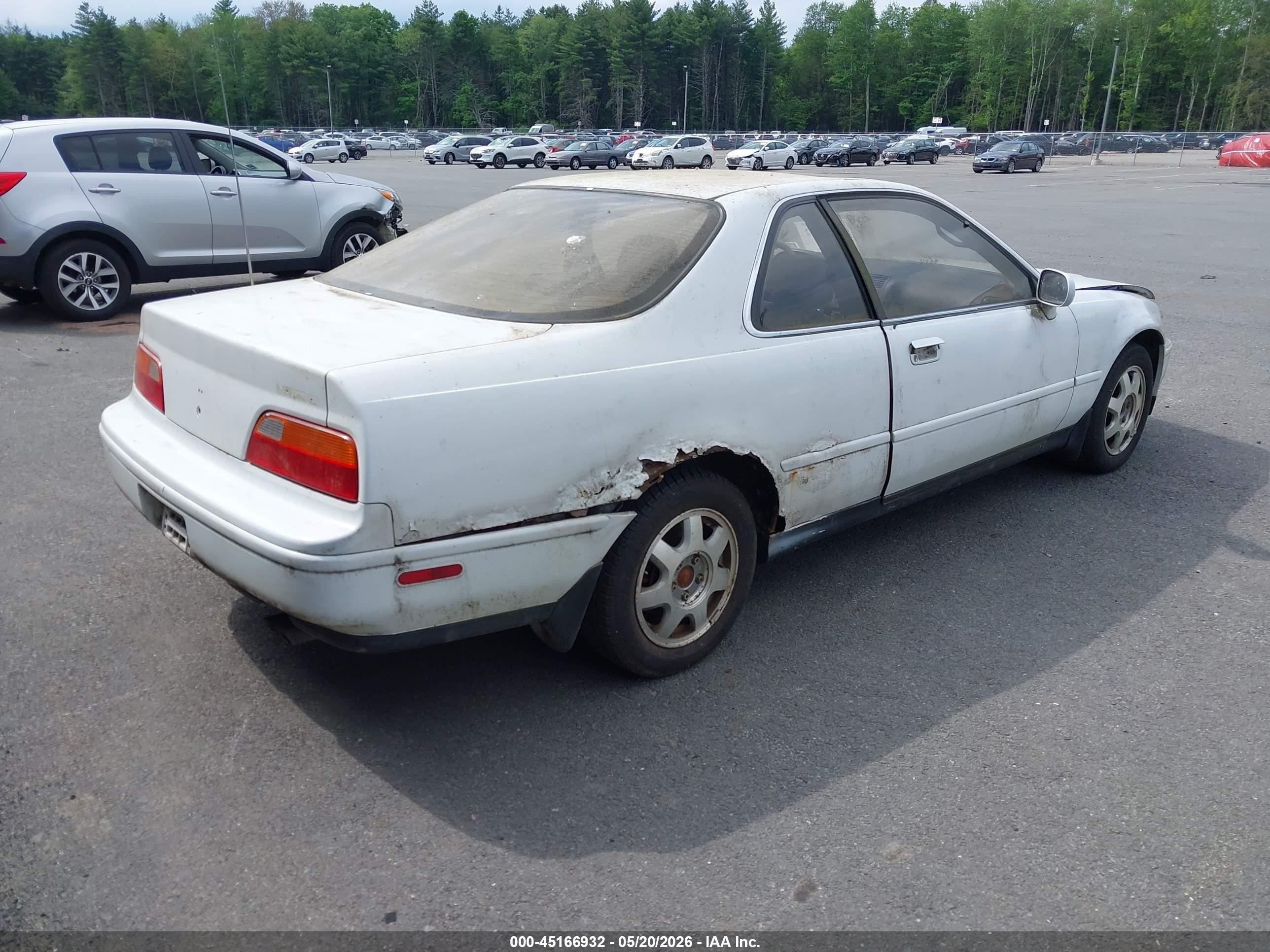 1992 Acura Legend Ls White vin: JH4KA8179NC006335